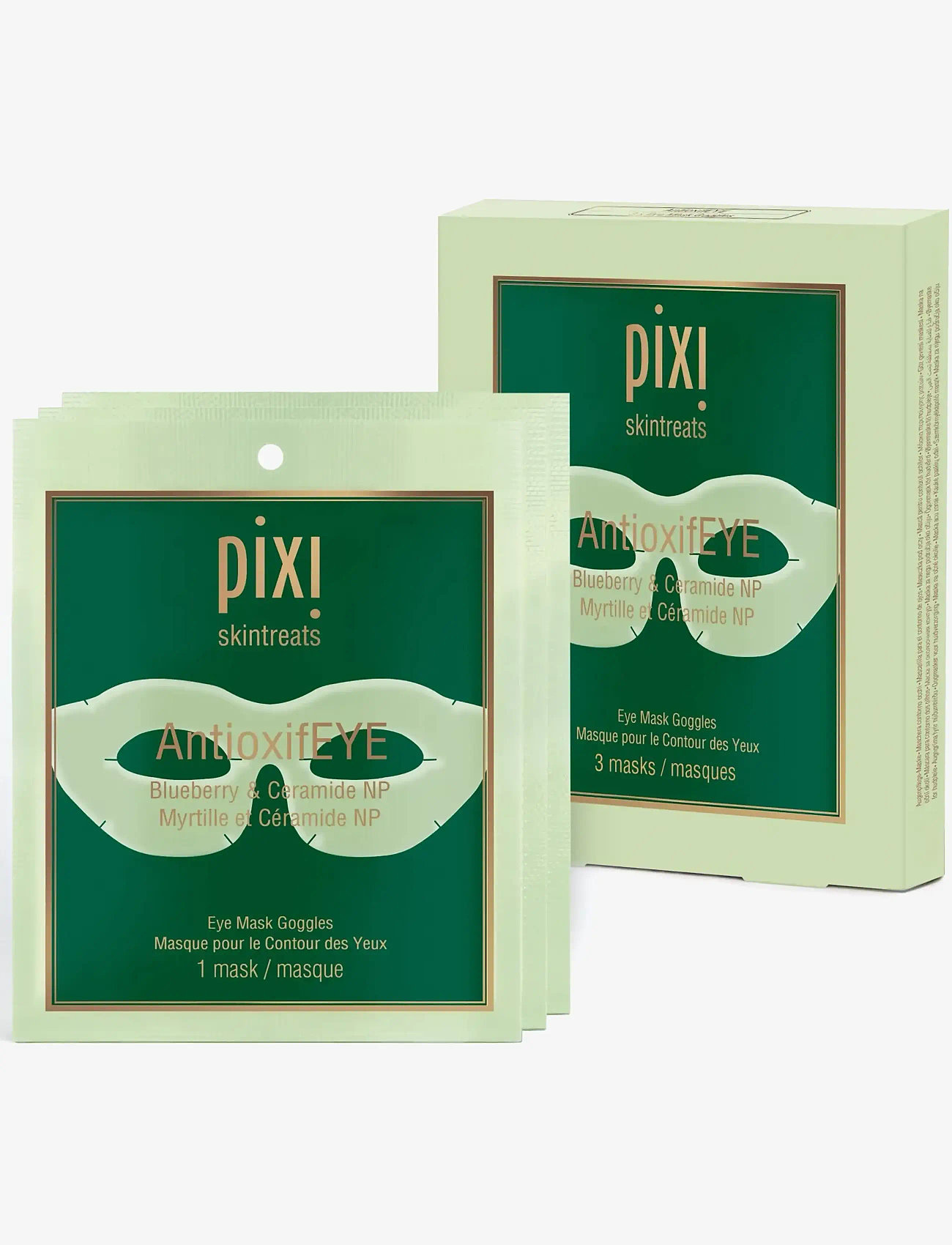 Pixi - AntioxifEYE Eye Mask Goggles - Øjenmasker - clear - 1