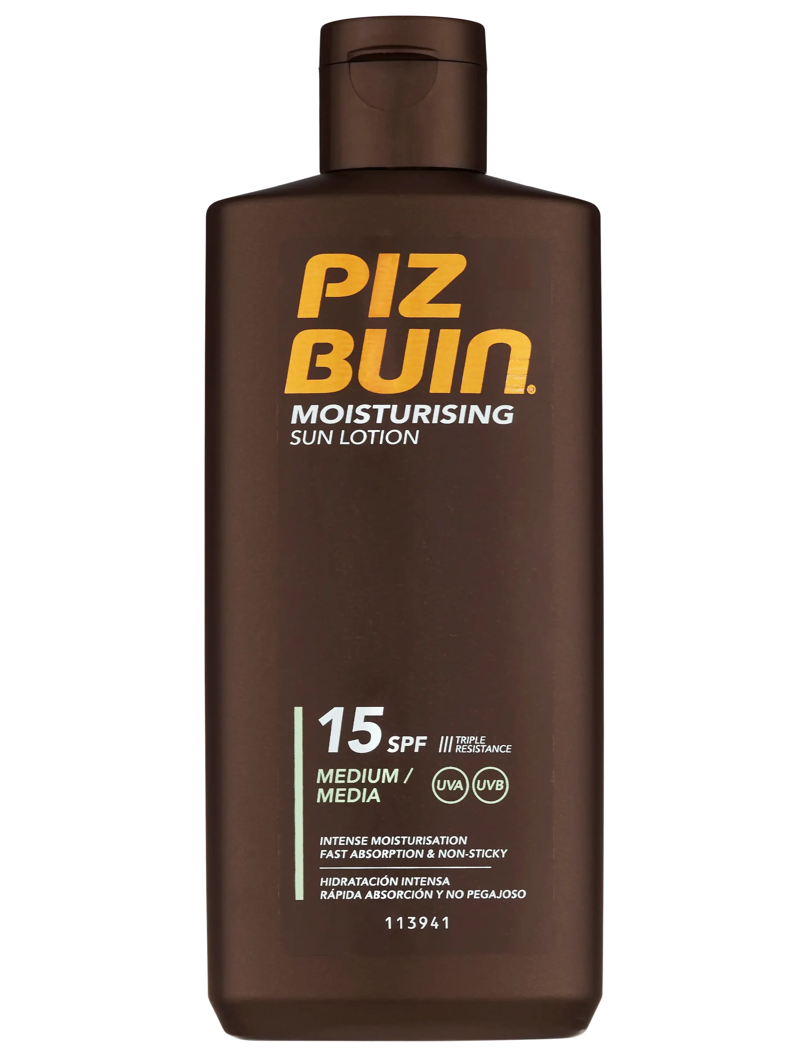 Piz Buin Piz Buin Moisturising Sun Lotion Spf15, 200 ml, 200 ml, Nude, Solpleje > Krop, Dame