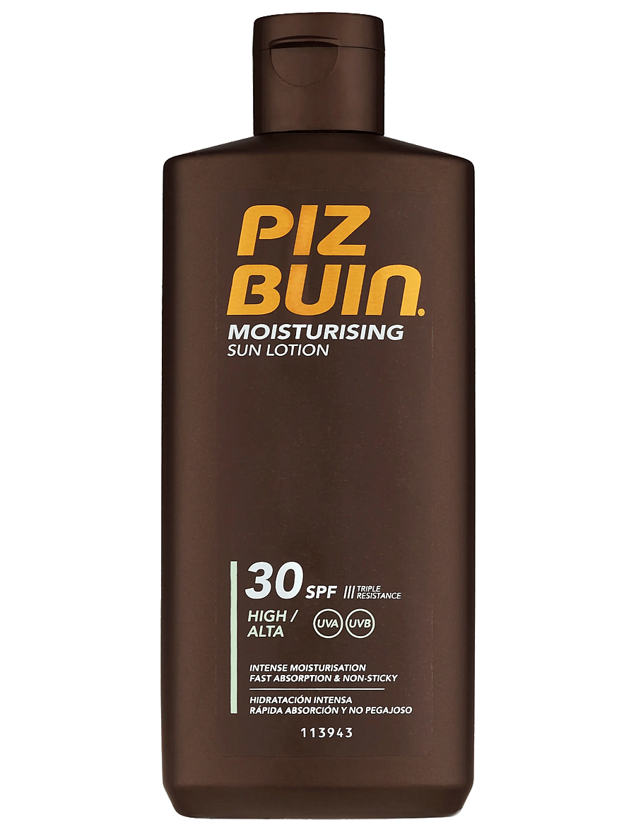 Piz Buin - Piz Buin Moisturising Sun Lotion SPF30, 200 ml - för kroppen - clear - 0