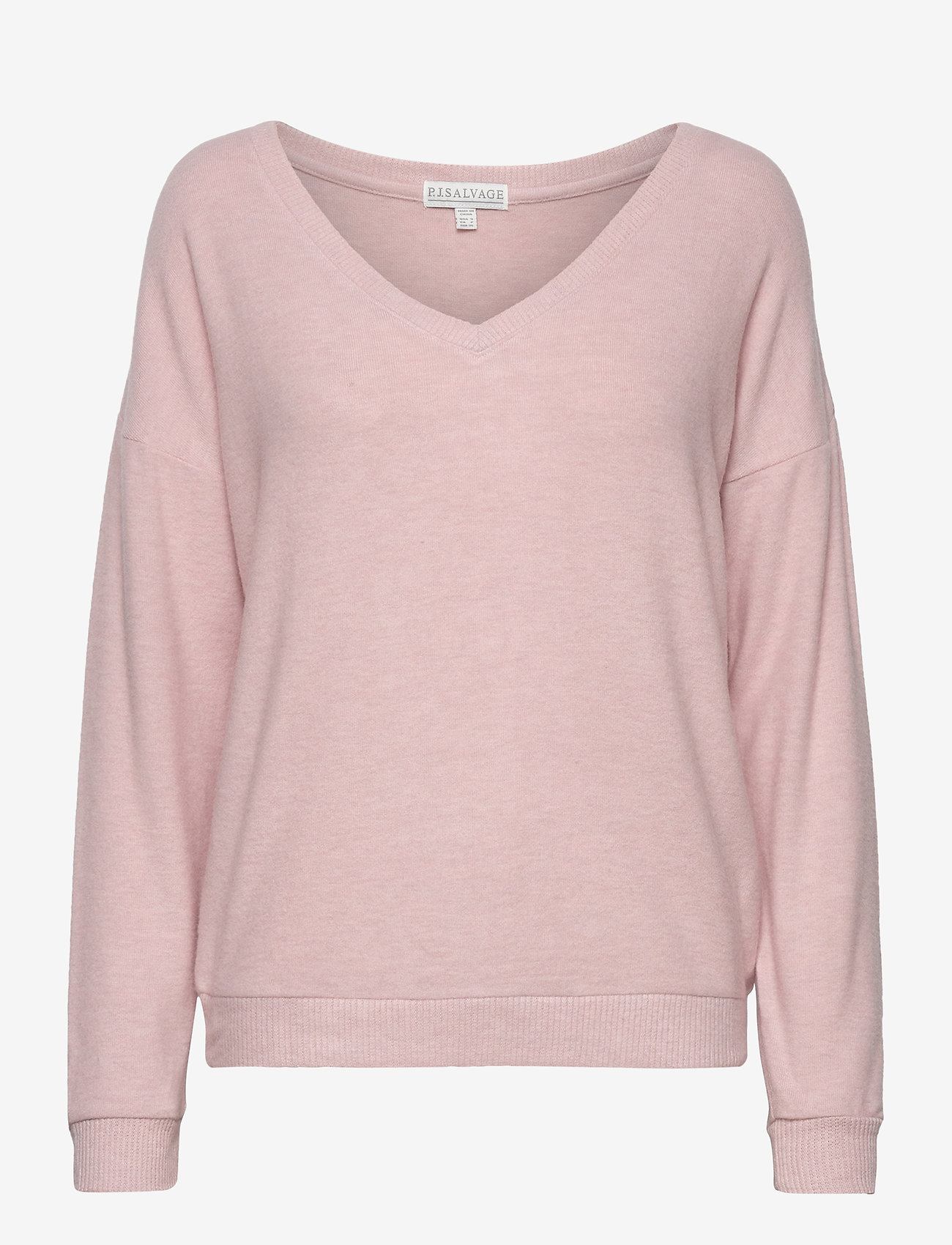 PJ Salvage - l/s top - rose - 0