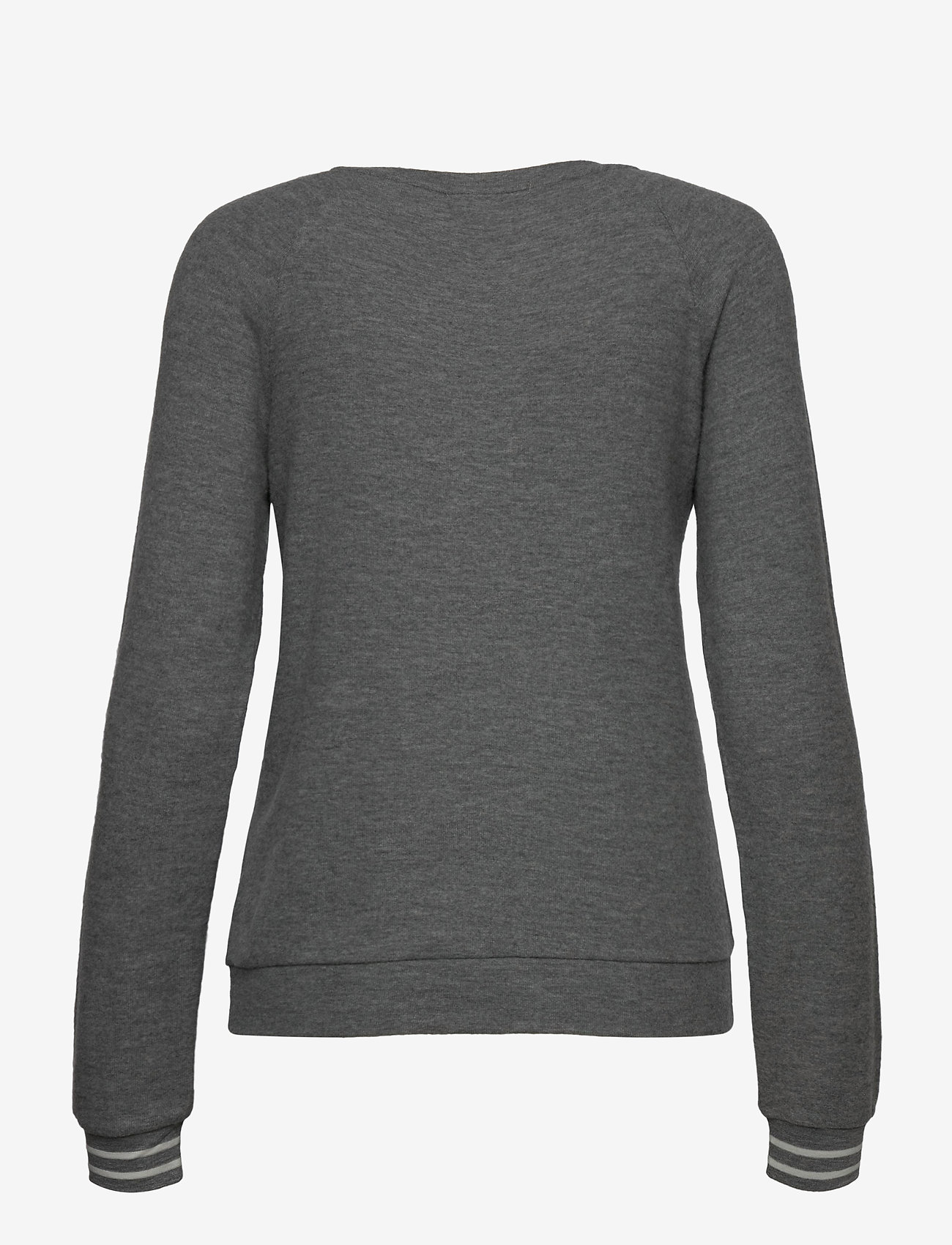 PJ Salvage - l/s top - grey melange - 1