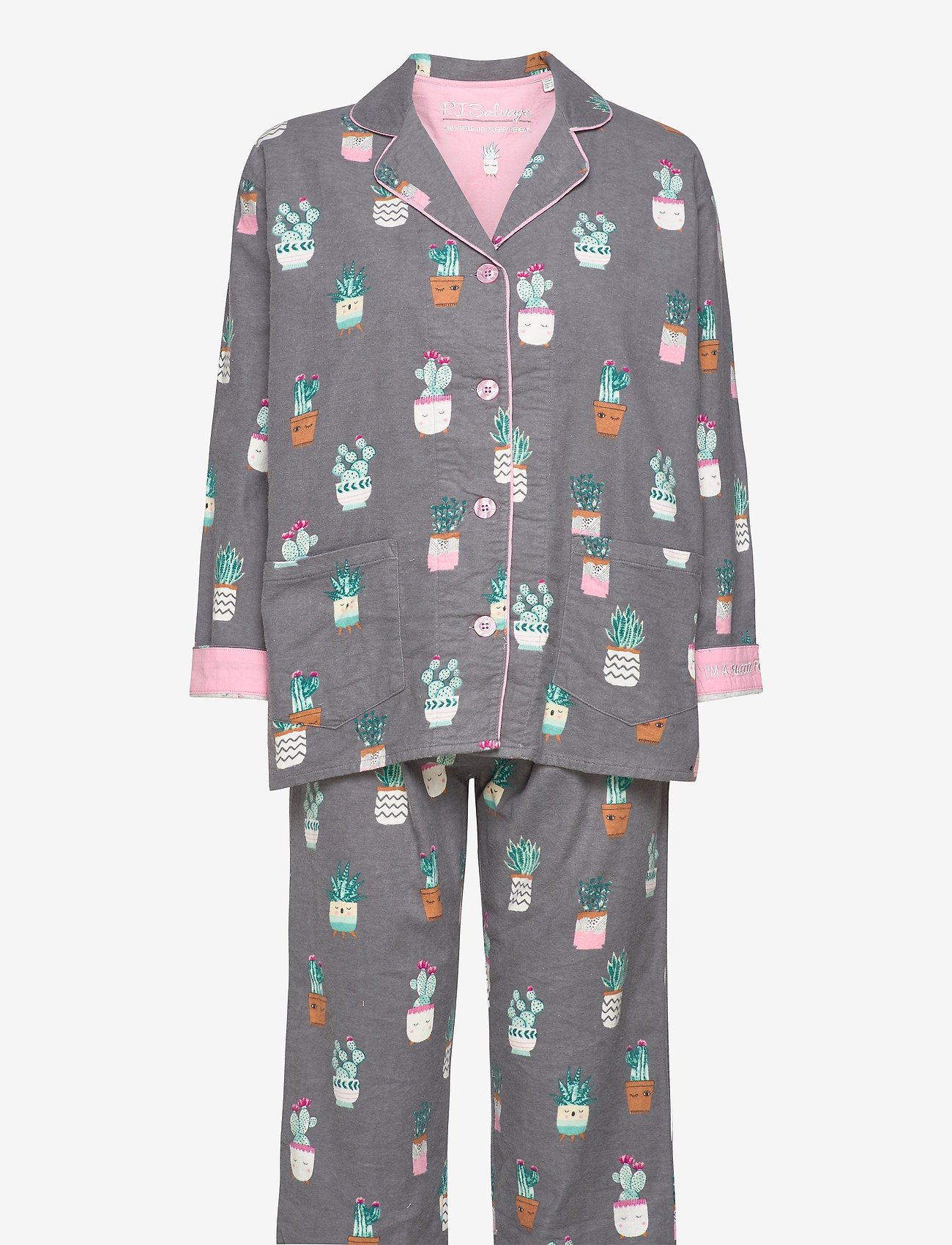 PJ Salvage - Pyjama Long - grey - 2
