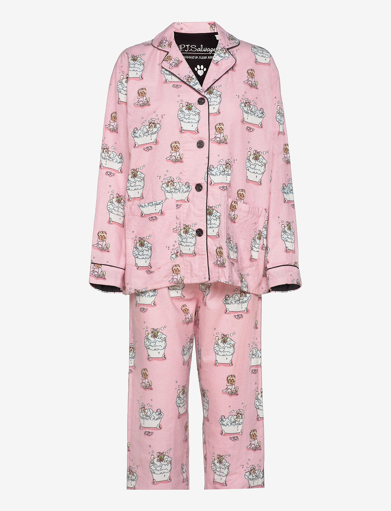 PJ Salvage - Pyjama Long - rose - 0