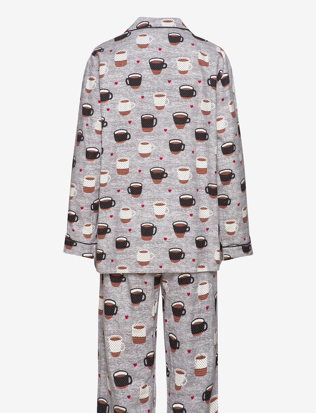 PJ Salvage - Pyjama Long - grey melange - 1