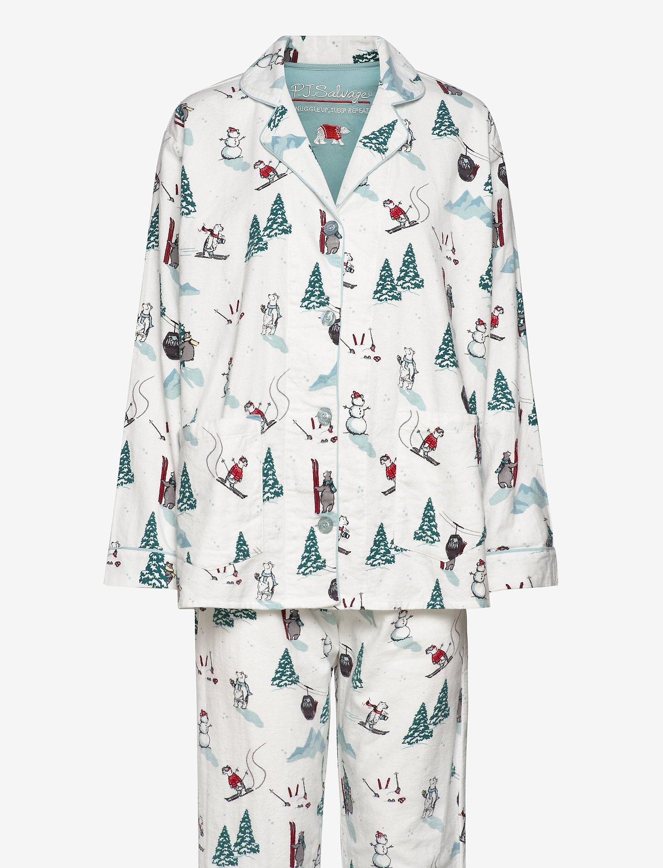 PJ Salvage - Pyjama Long - offwhite - 0