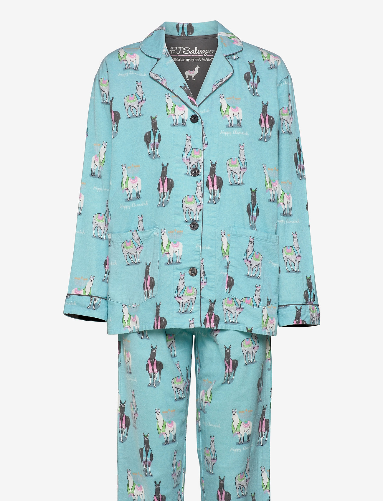 PJ Salvage - Pyjama Long - aqua - 2