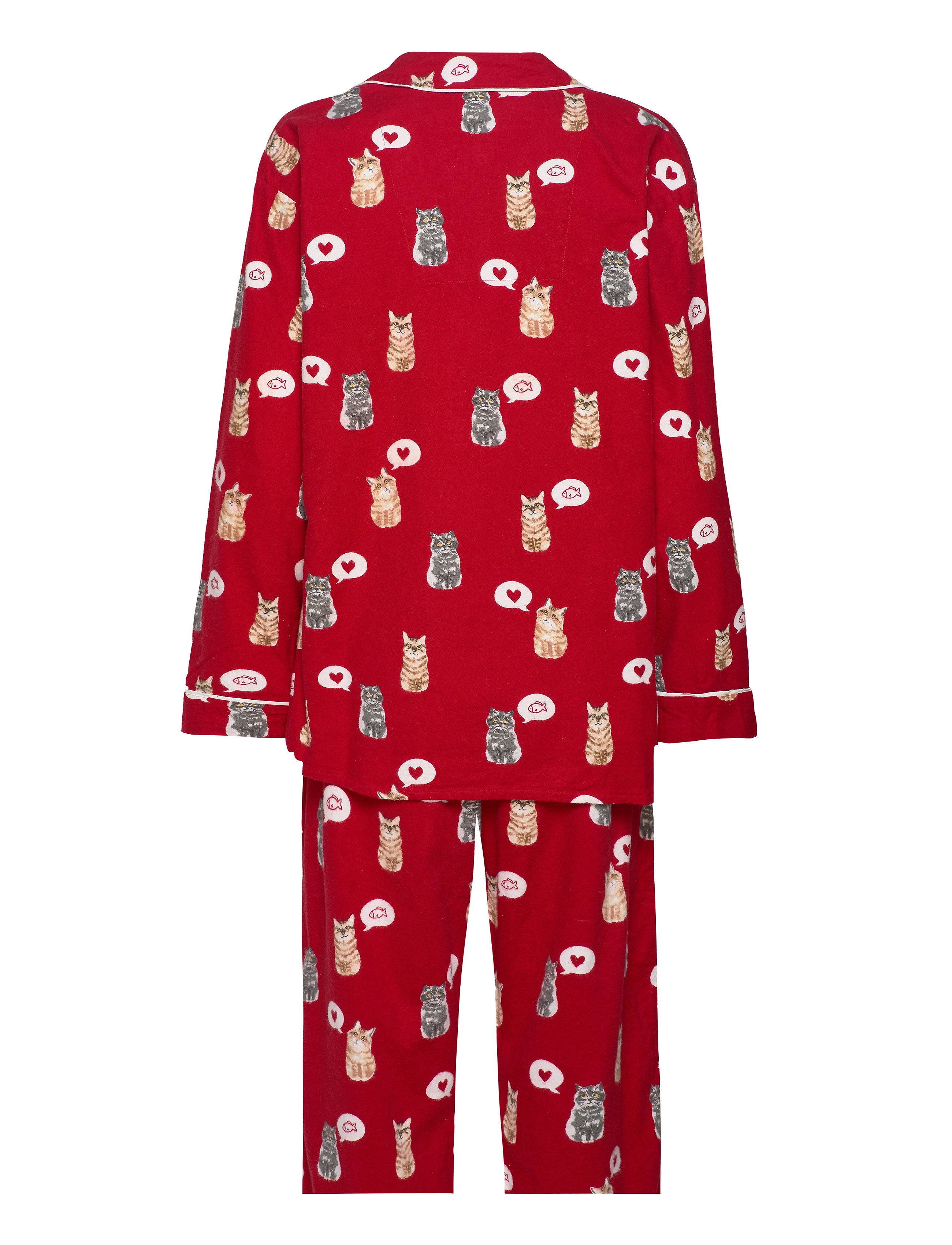 PJ Salvage - Pyjama Long - red - 3