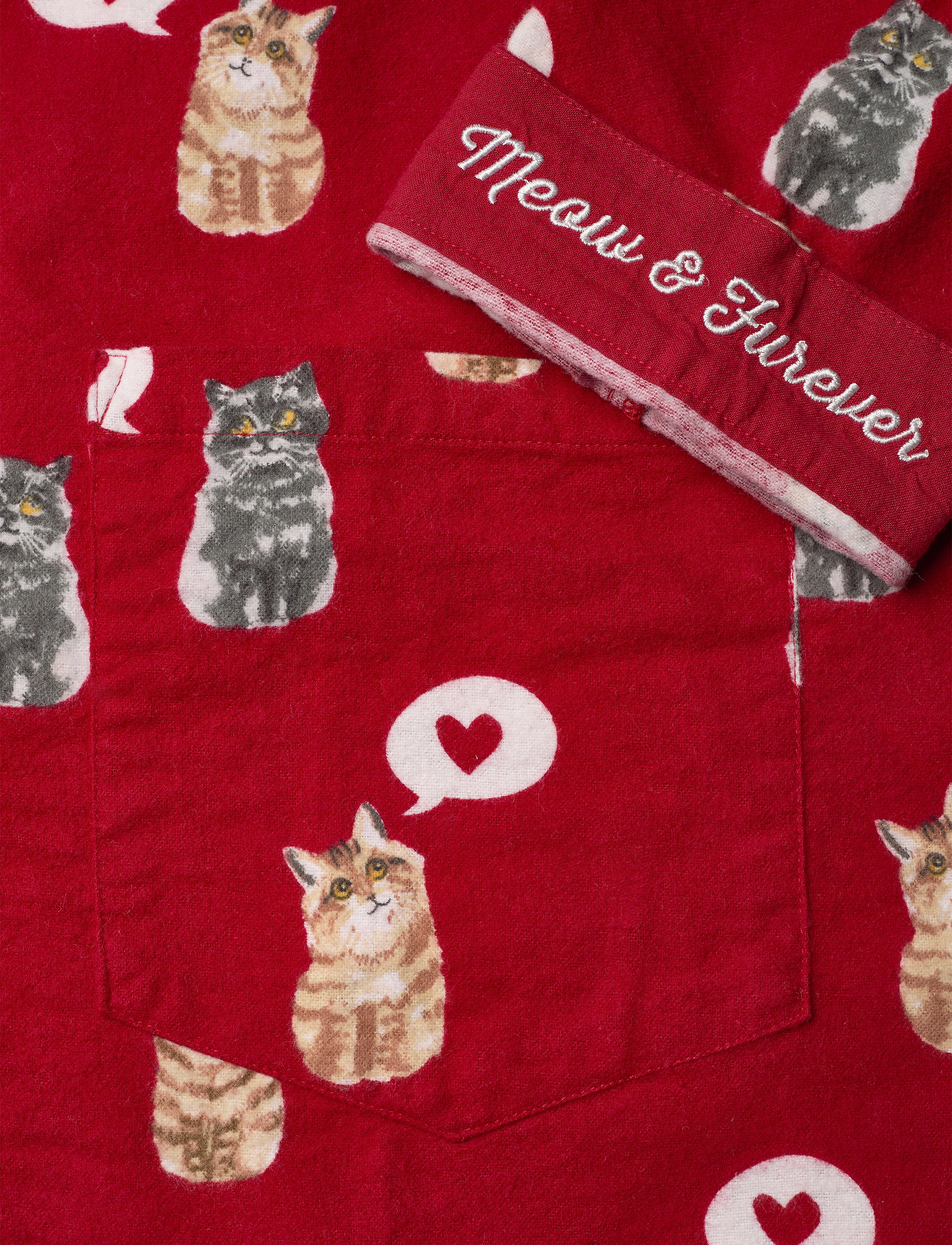 PJ Salvage - Pyjama Long - red - 4