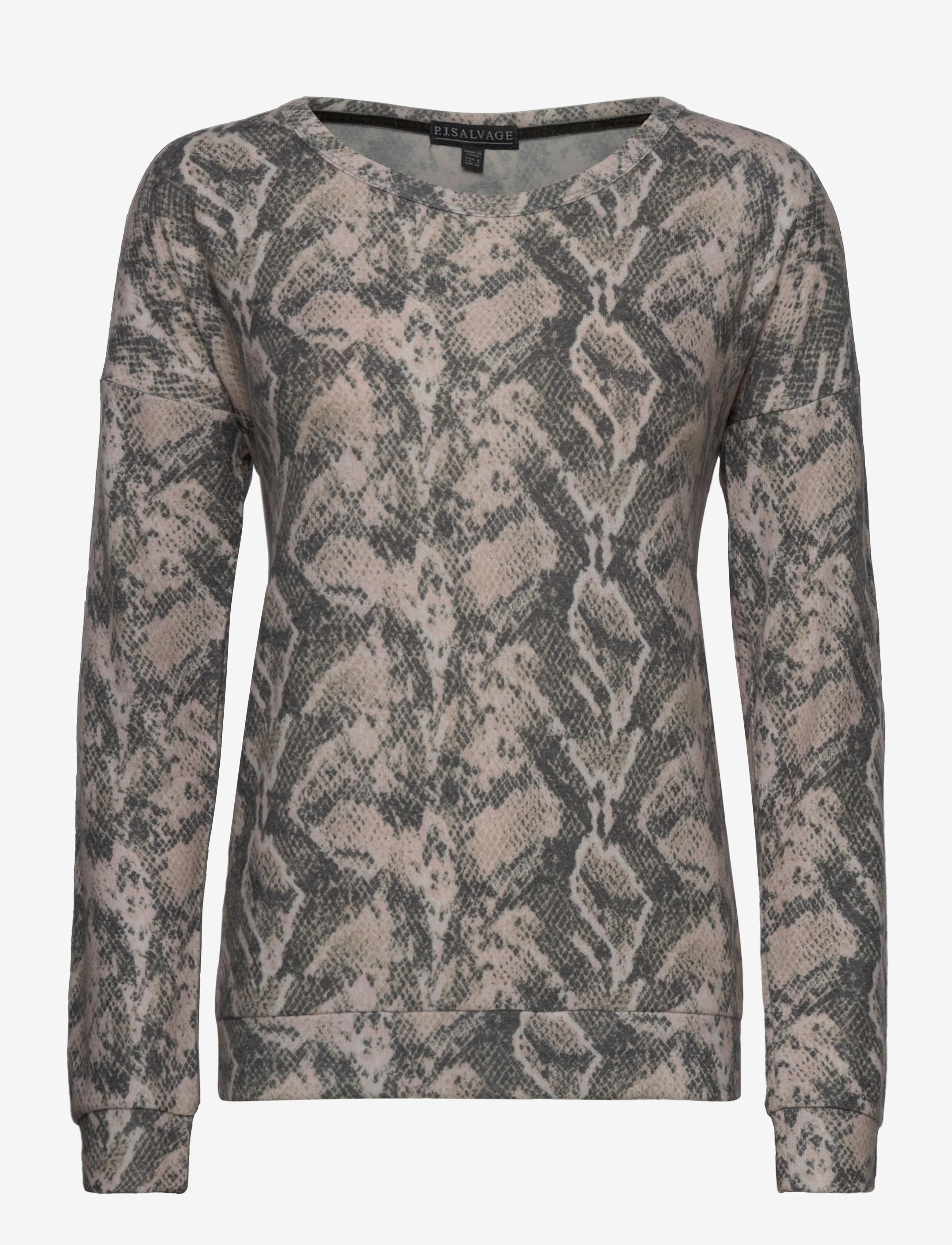 PJ Salvage l/s top - PJ Salvage - BEIGE / multi