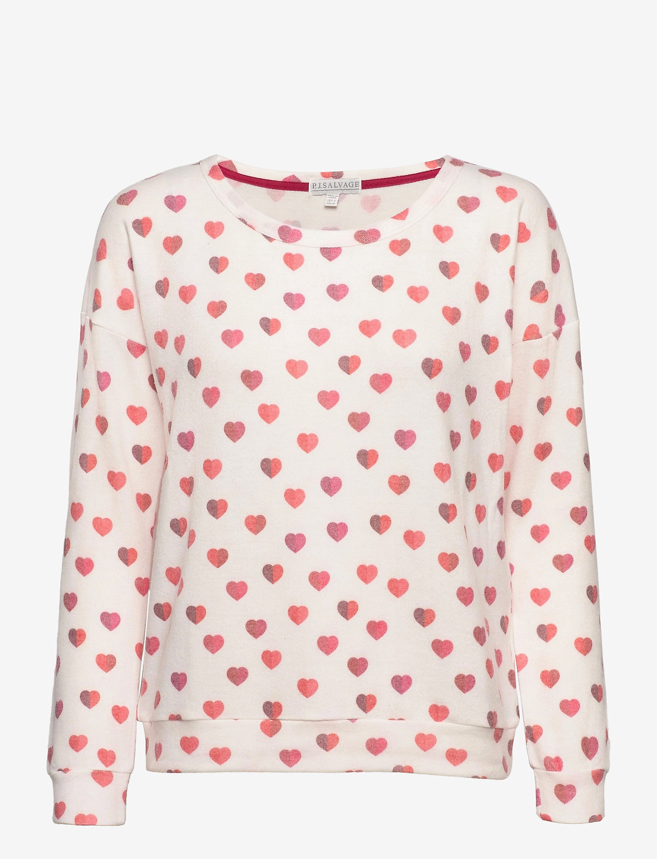 PJ Salvage - l/s top - off-white - 0