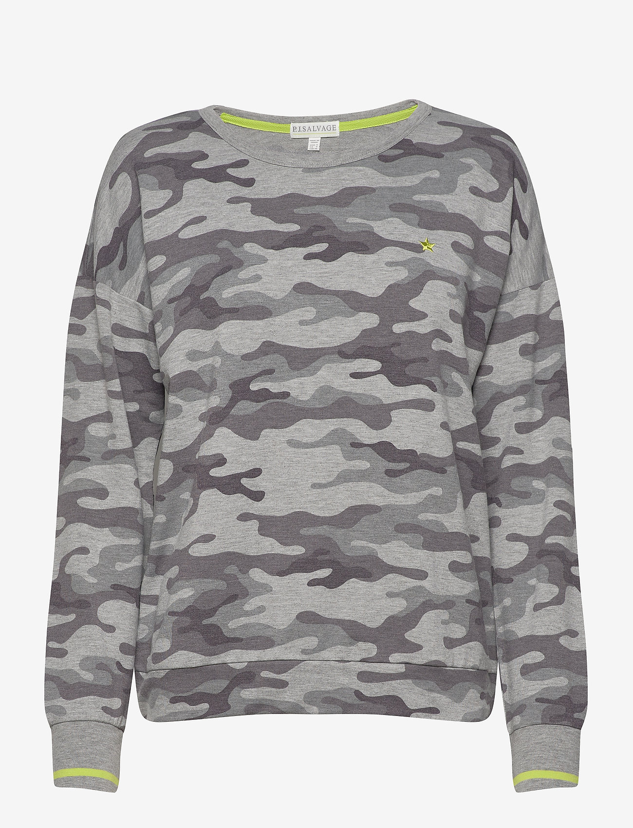 PJ Salvage - l/s shirt - moterims - grey - 0