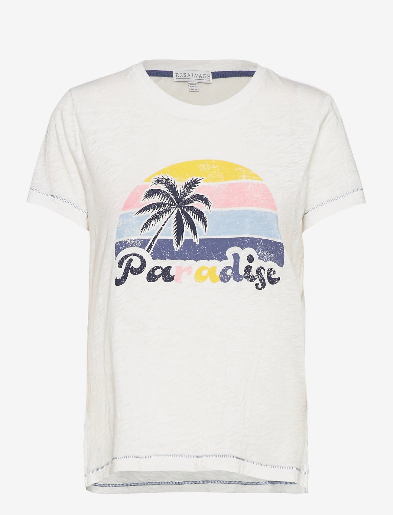 PJ Salvage - Shirt 1/2 - off-white - 0