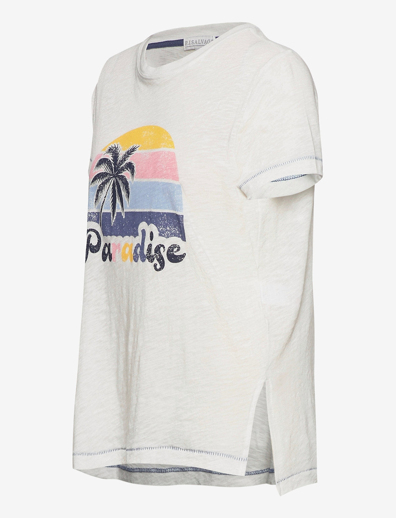 PJ Salvage - Shirt 1/2 - off-white - 2