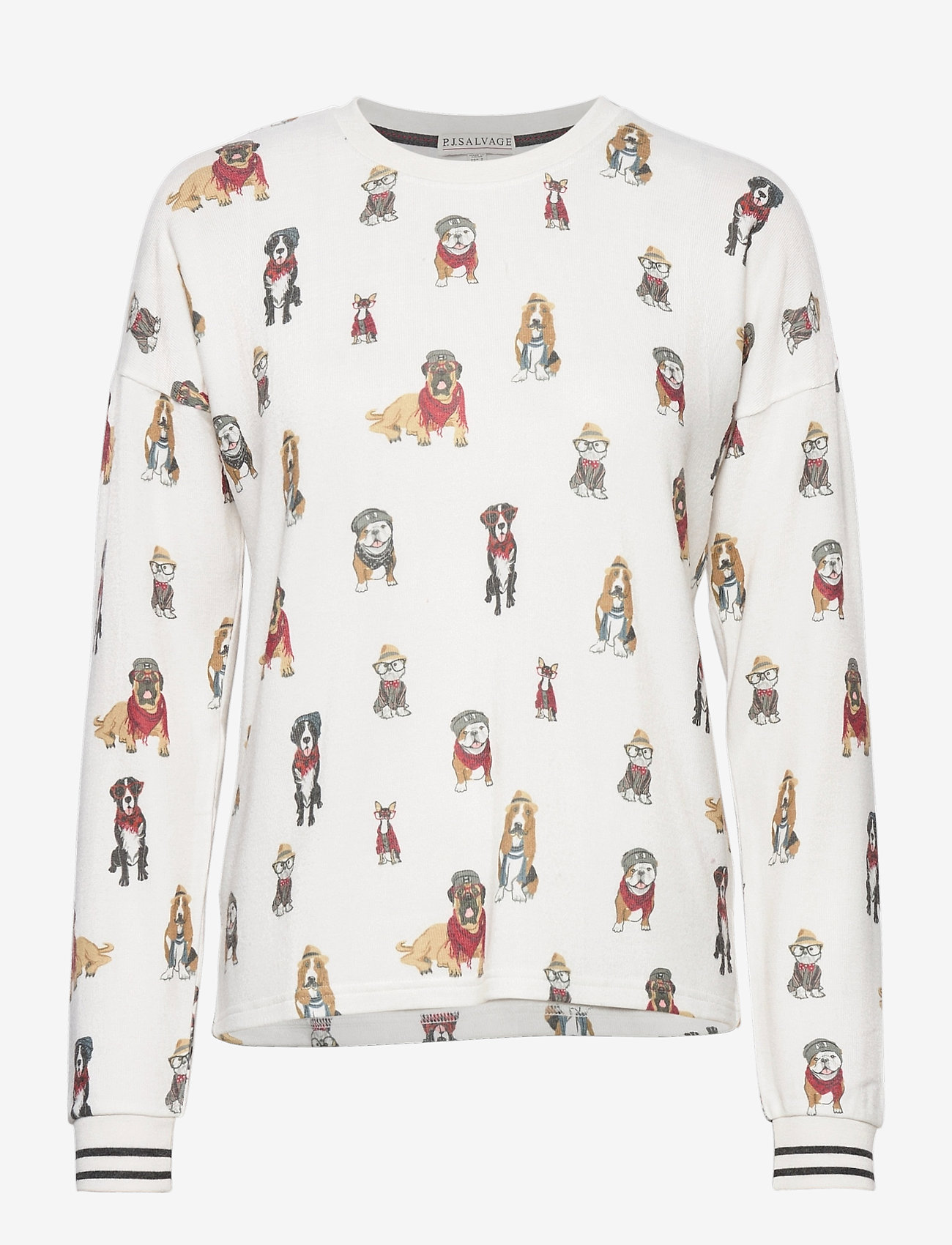 PJ Salvage - l/s shirt - off-white - 0