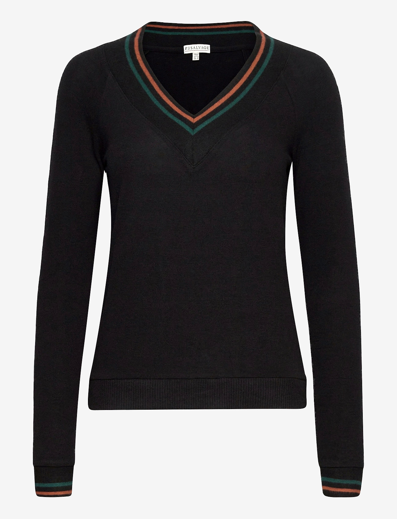 PJ Salvage - l/s shirt - black - 0