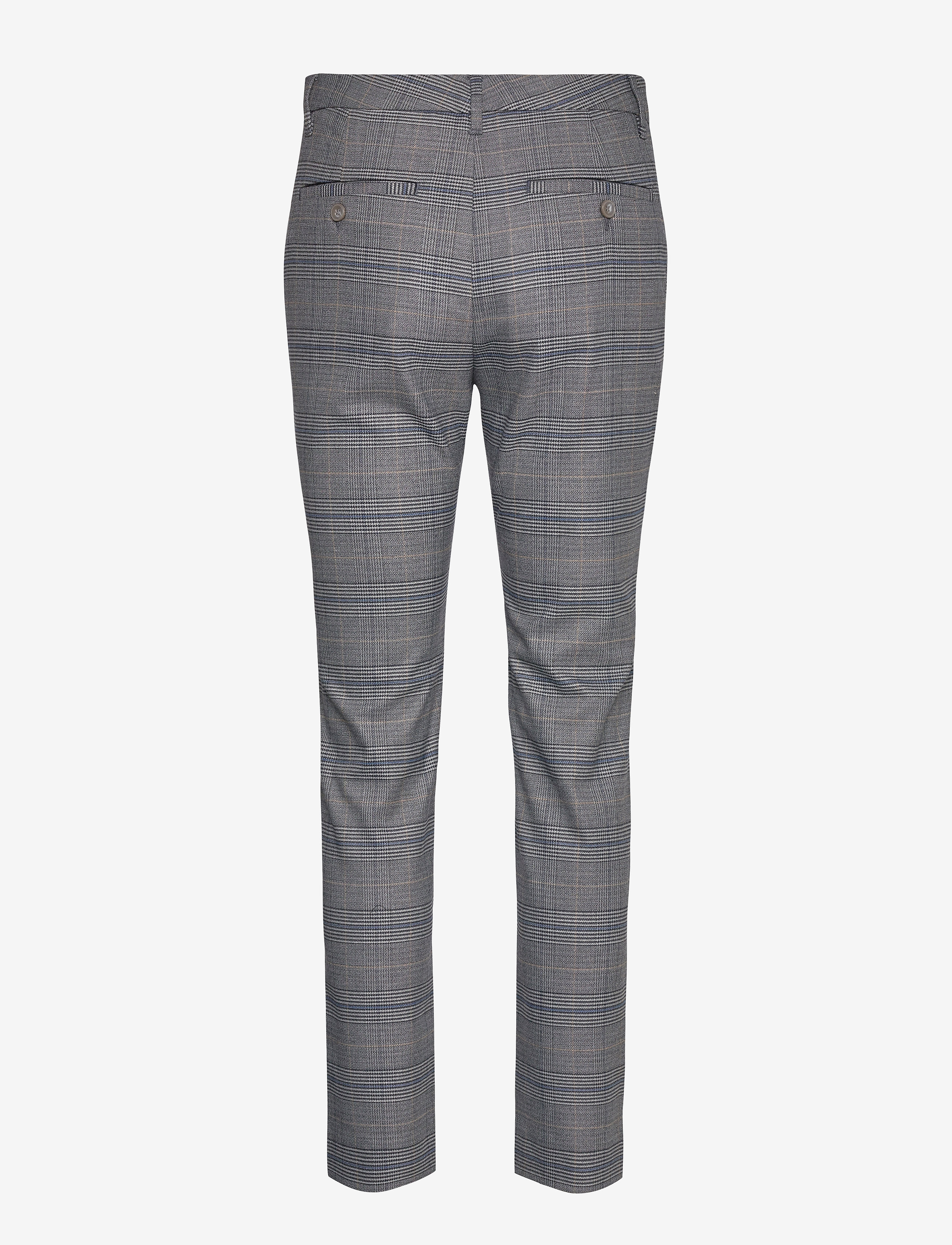 Plaîn - Josh 980 - frost grey mixcheck - 1