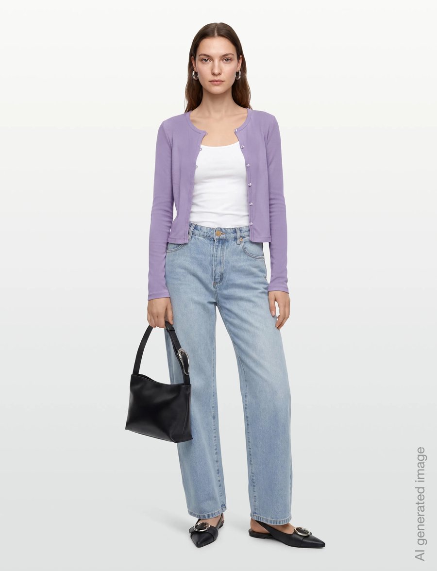 Planet Nusa - Baby1 Button Up Long Sleeve - purple - 0
