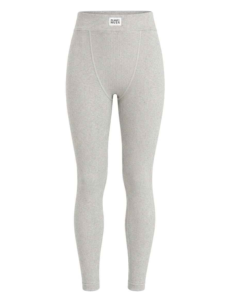 Planet Nusa - Baby1 Leggings - funkionsunterwäsche - hosen - grey melange - 0