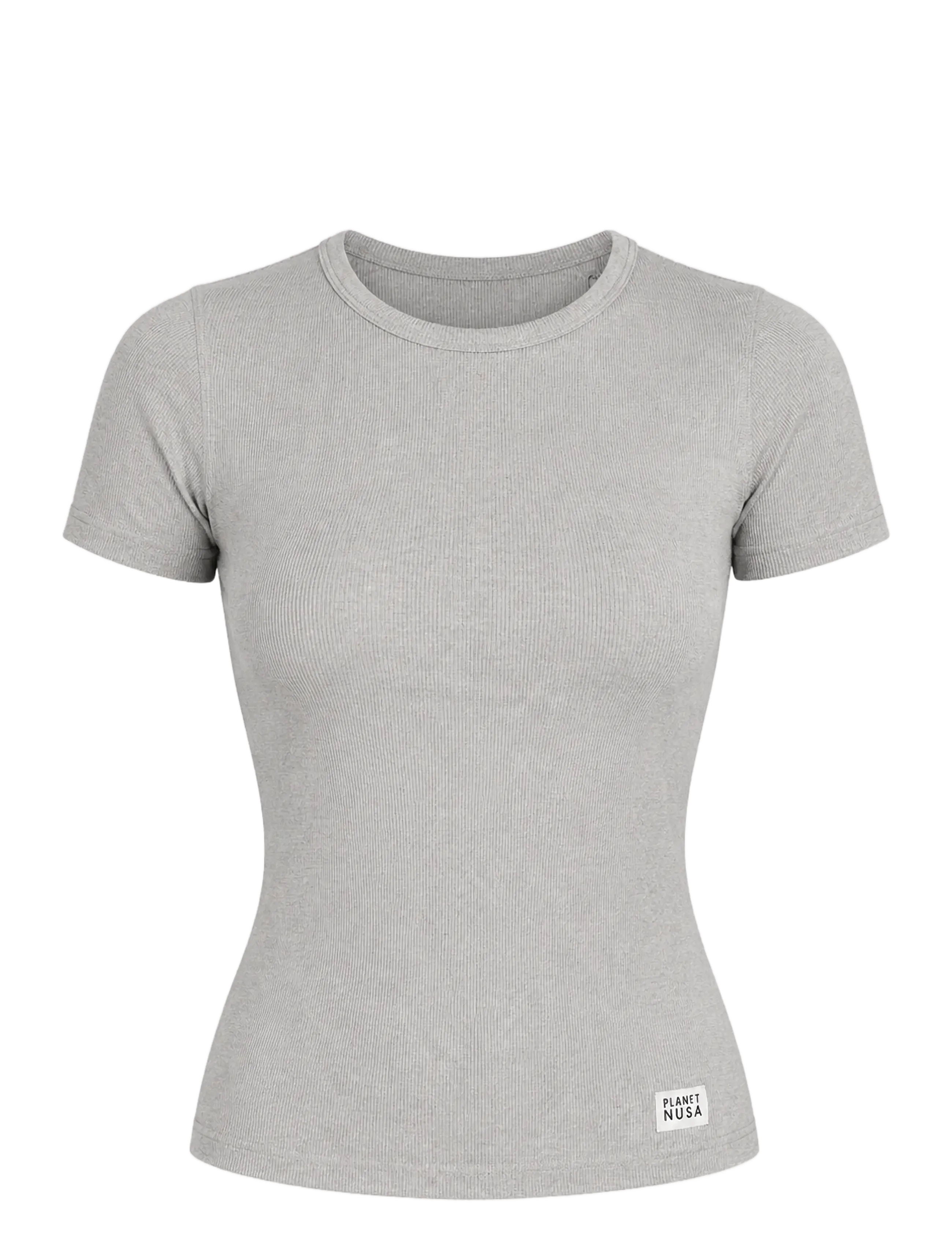 Planet Nusa Baby1 Short Sleeve, XXL, Sports Oberteile & T-shirts, Grau - Sport Shirts, Frauen