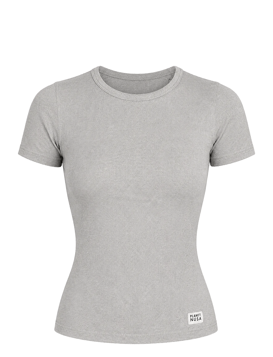 Planet Nusa - Baby1 Short Sleeve - hemden - grey melange - 0