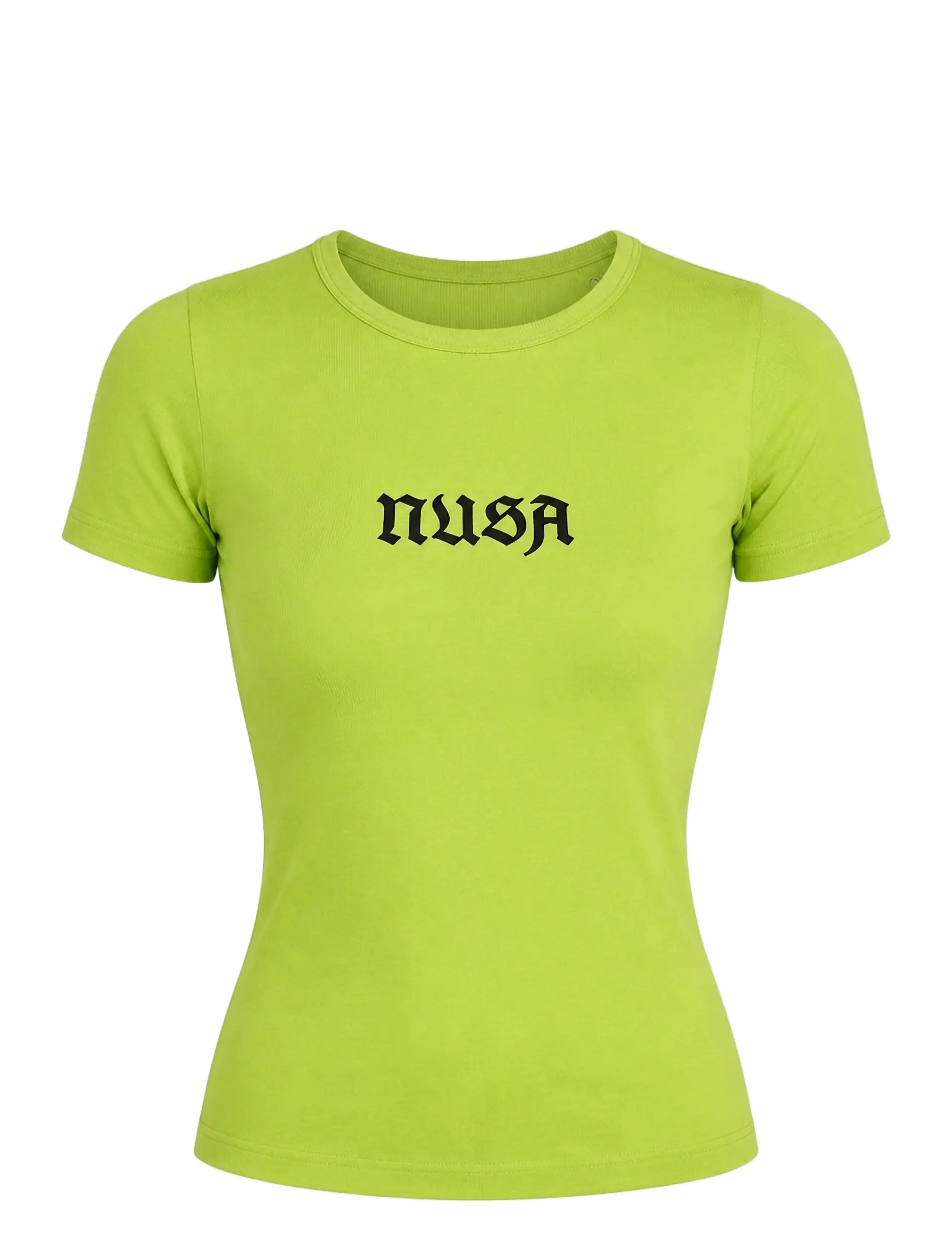 Planet Nusa Baby1 Short Sleeve Heavy Jersey - T-shirts - NEON GREEN/BLACK / green