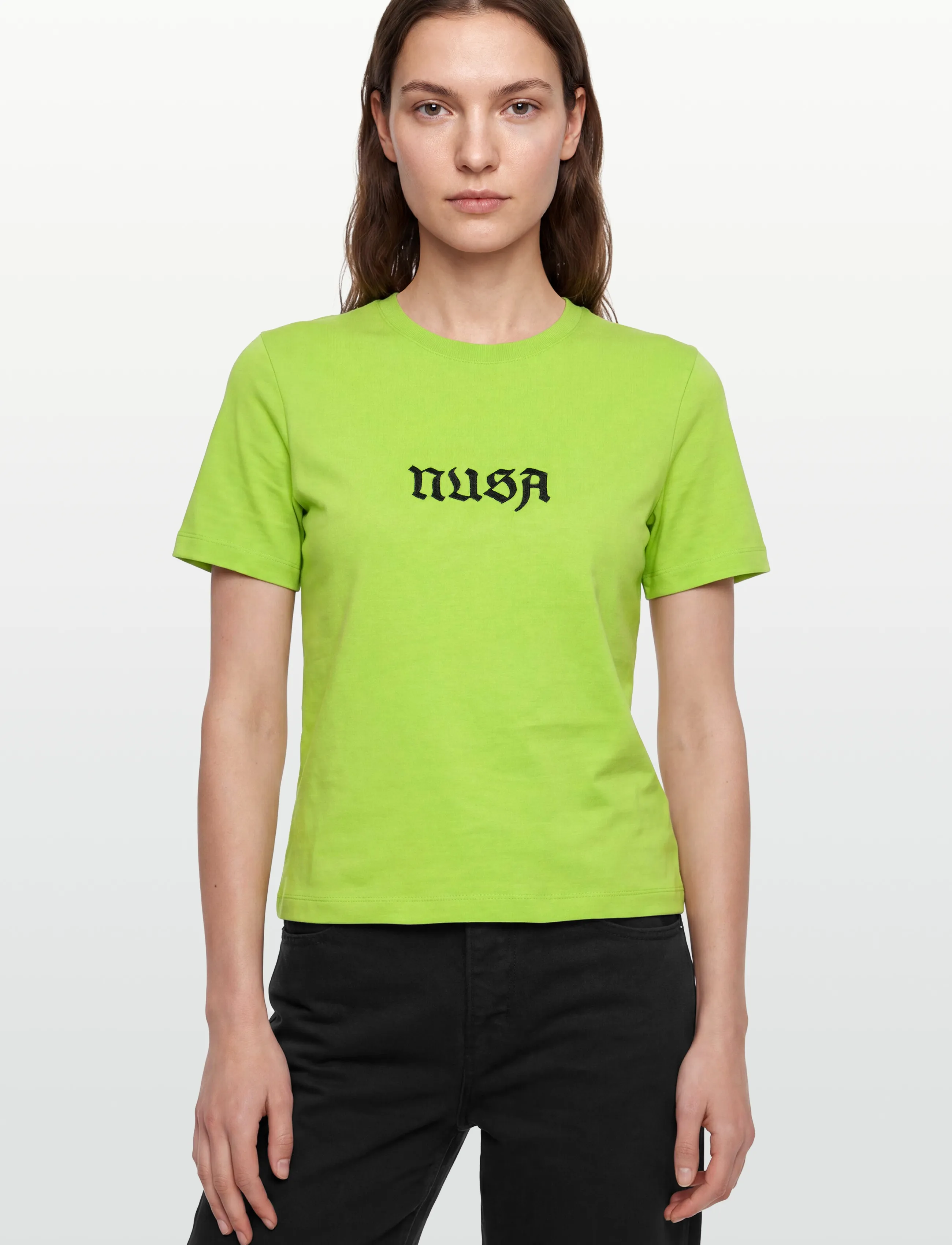 Planet Nusa - Baby1 Short Sleeve Heavy Jersey - t-shirts - neon green/black - 3