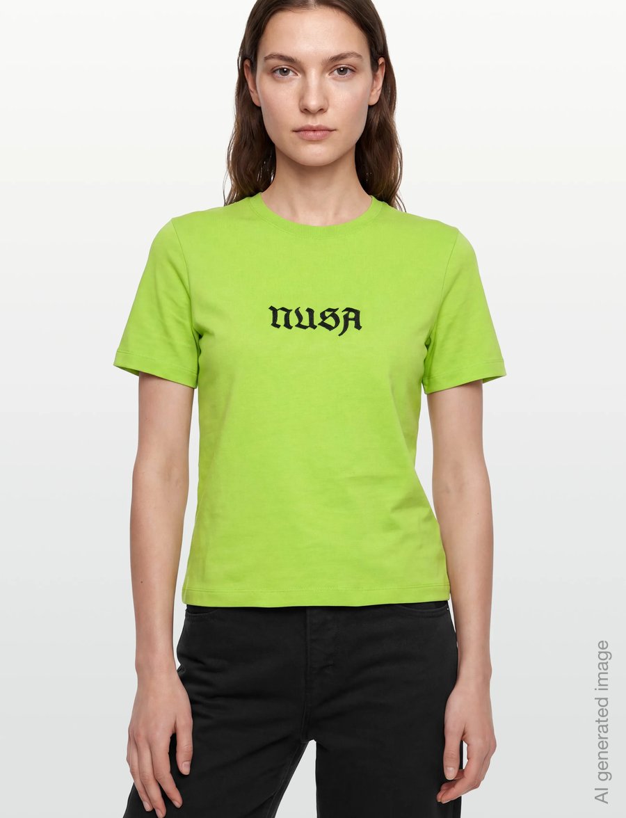 Planet Nusa - Baby1 Short Sleeve Heavy Jersey - t-shirts - neon green/black - 3