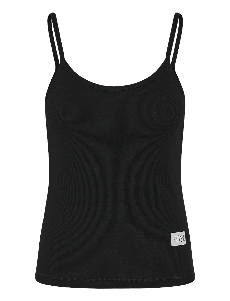 Planet Nusa - Baby1 Strap - tank tops - black - 0