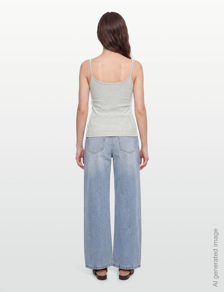 Planet Nusa - Baby1 Strap - tank tops - grey melange - 4