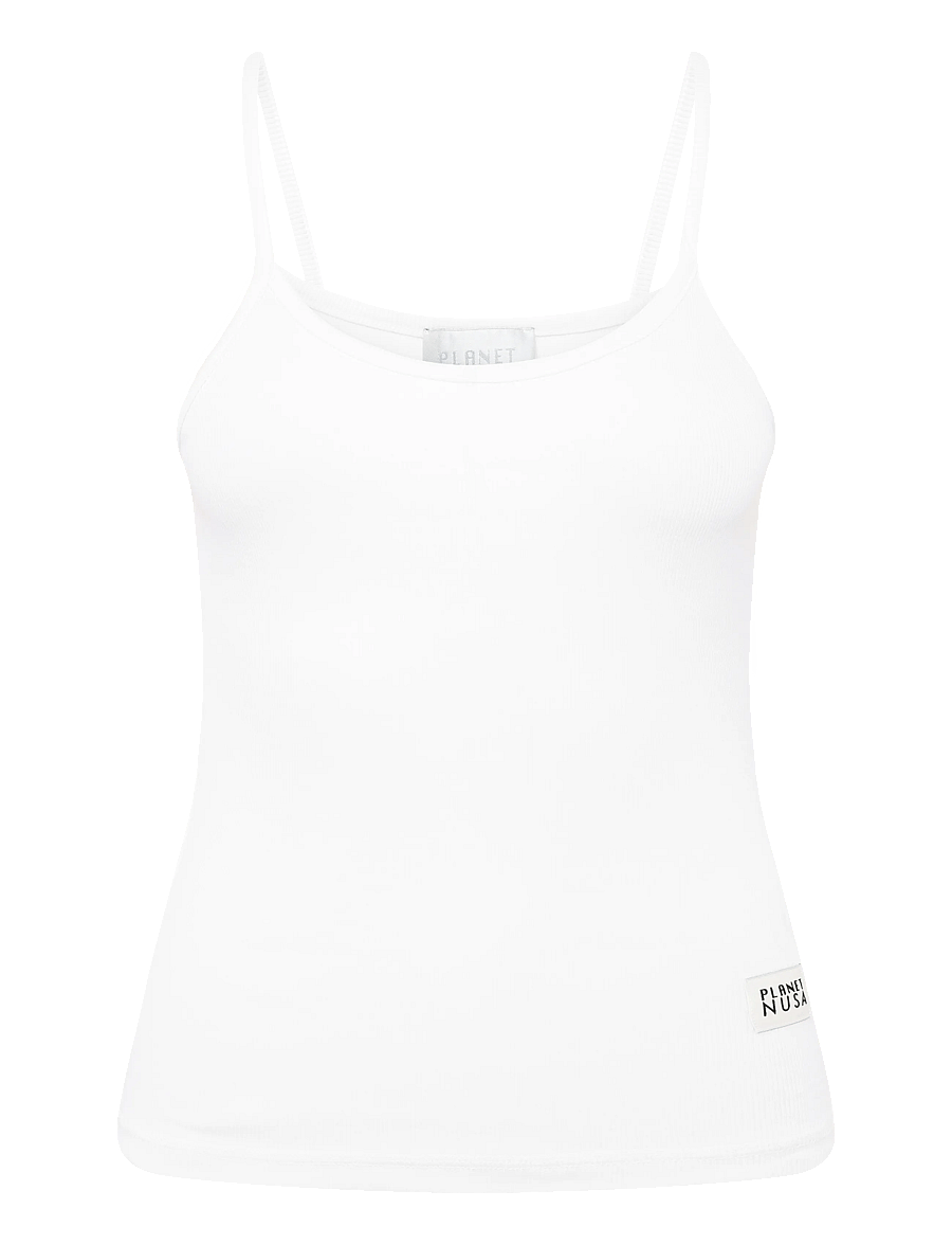 Planet Nusa - Baby1 Strap - tank tops - white - 1