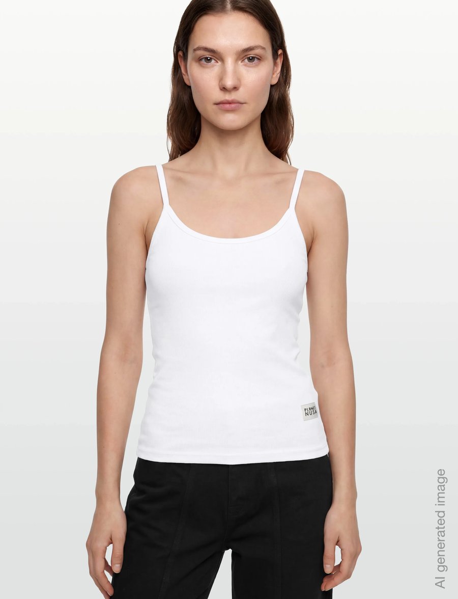 Planet Nusa - Baby1 Strap - tank tops - white - 3