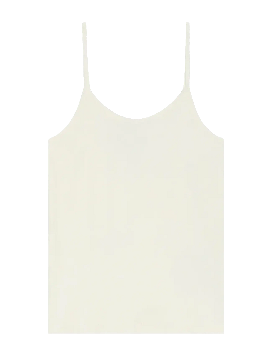 Planet Nusa - Baby1 Strap Rib - tank tops - off-white - 0