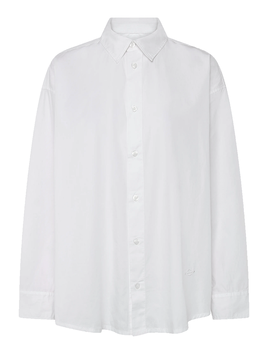 Planet Nusa - Baseline1 Shirt - alussärgid ja t-särgid - bright white - 1