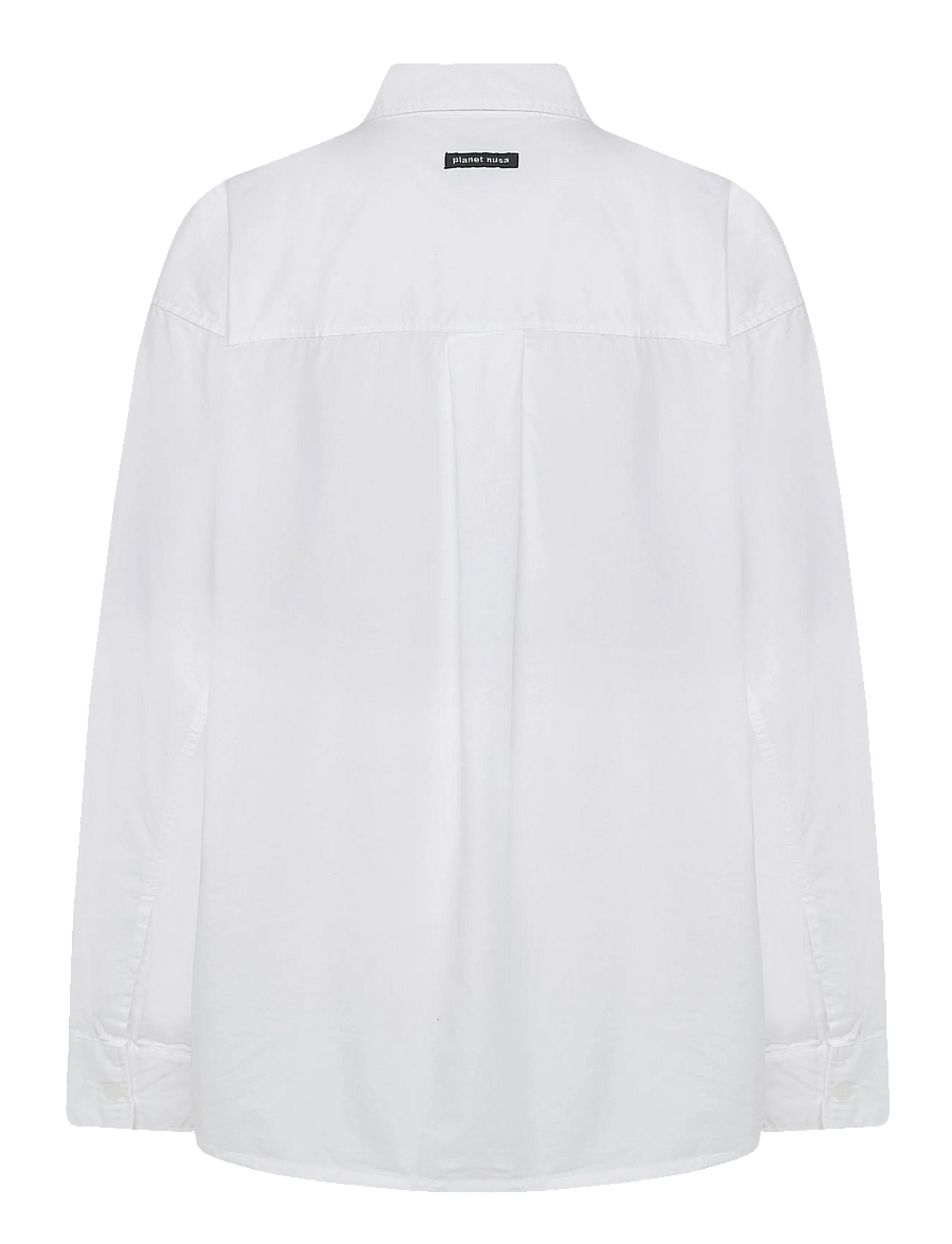 Planet Nusa - Baseline1 Shirt - alussärgid ja t-särgid - bright white - 2