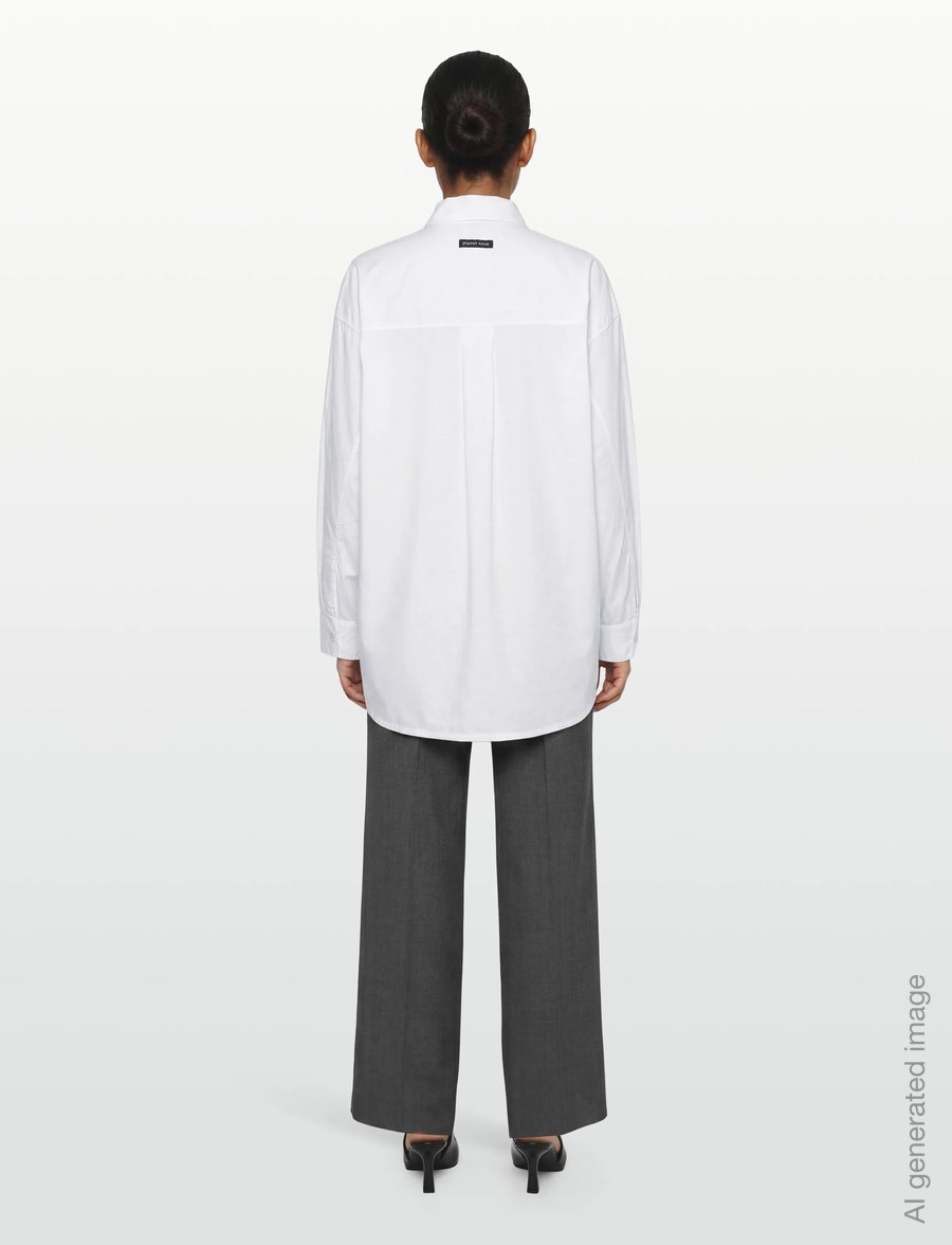 Planet Nusa - Baseline1 Shirt - alussärgid ja t-särgid - bright white - 4