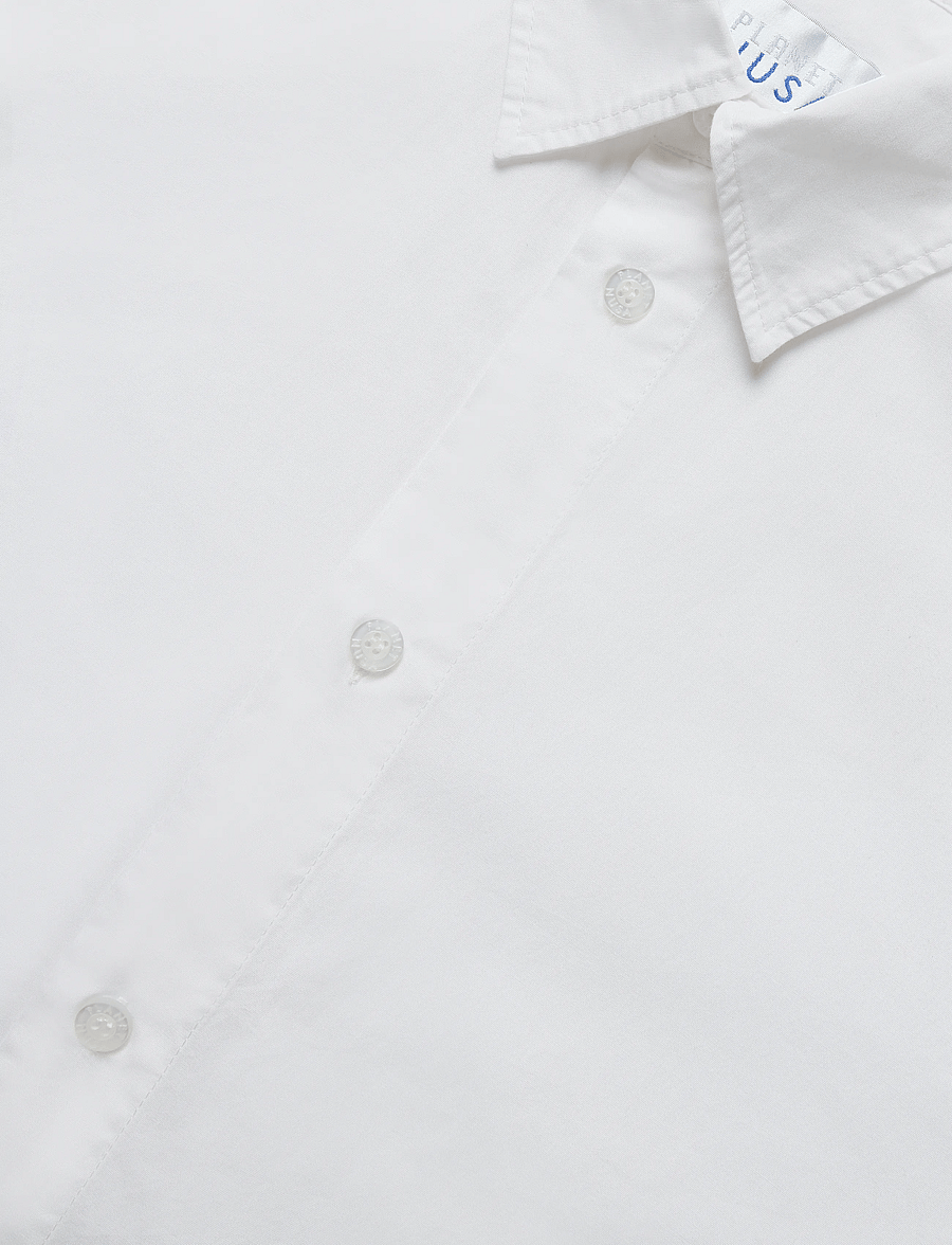 Planet Nusa - Baseline1 Shirt - alussärgid ja t-särgid - bright white - 5