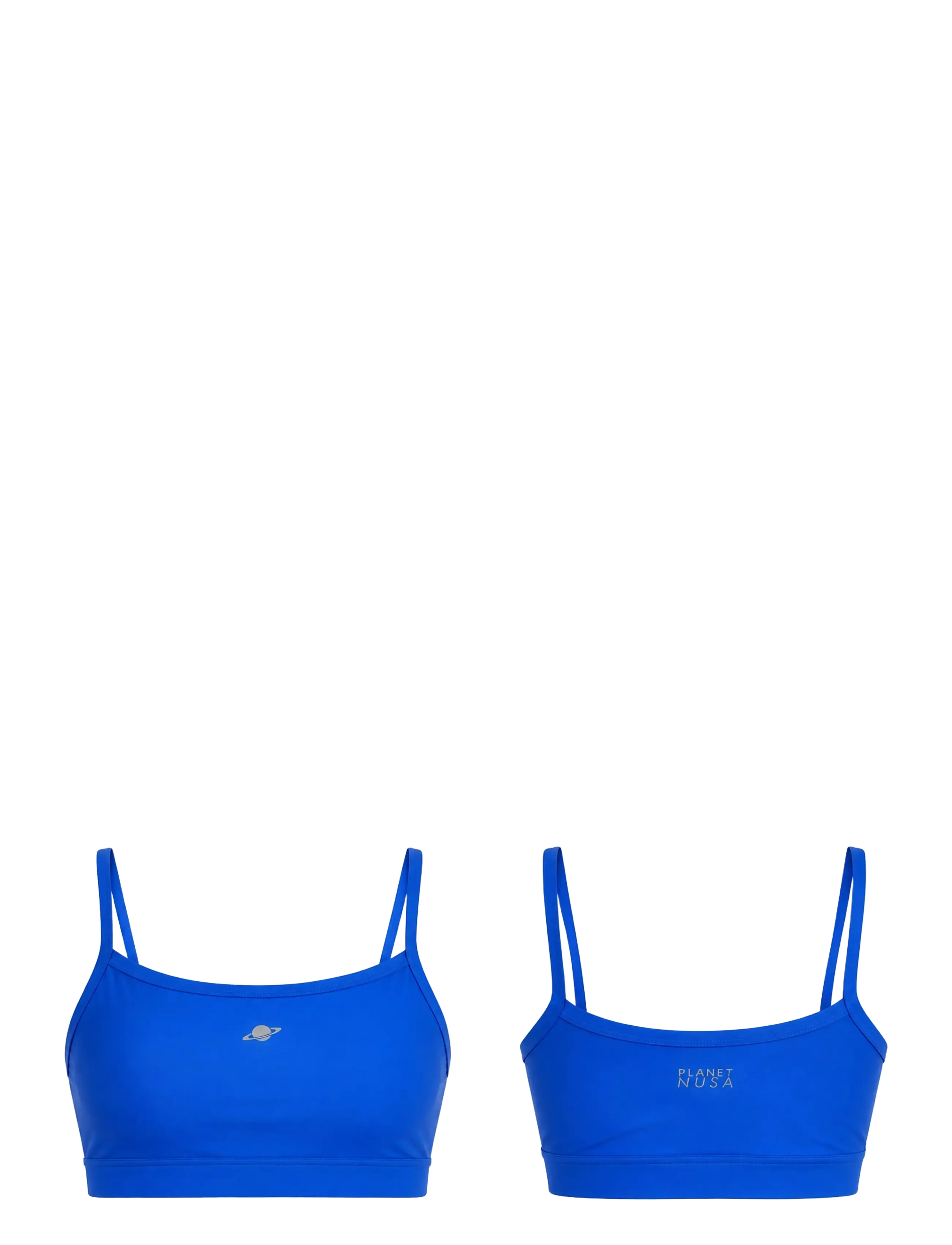 Planet Nusa - Block1 Power Sports Bra - sport-bh:ar - blue babe - 2