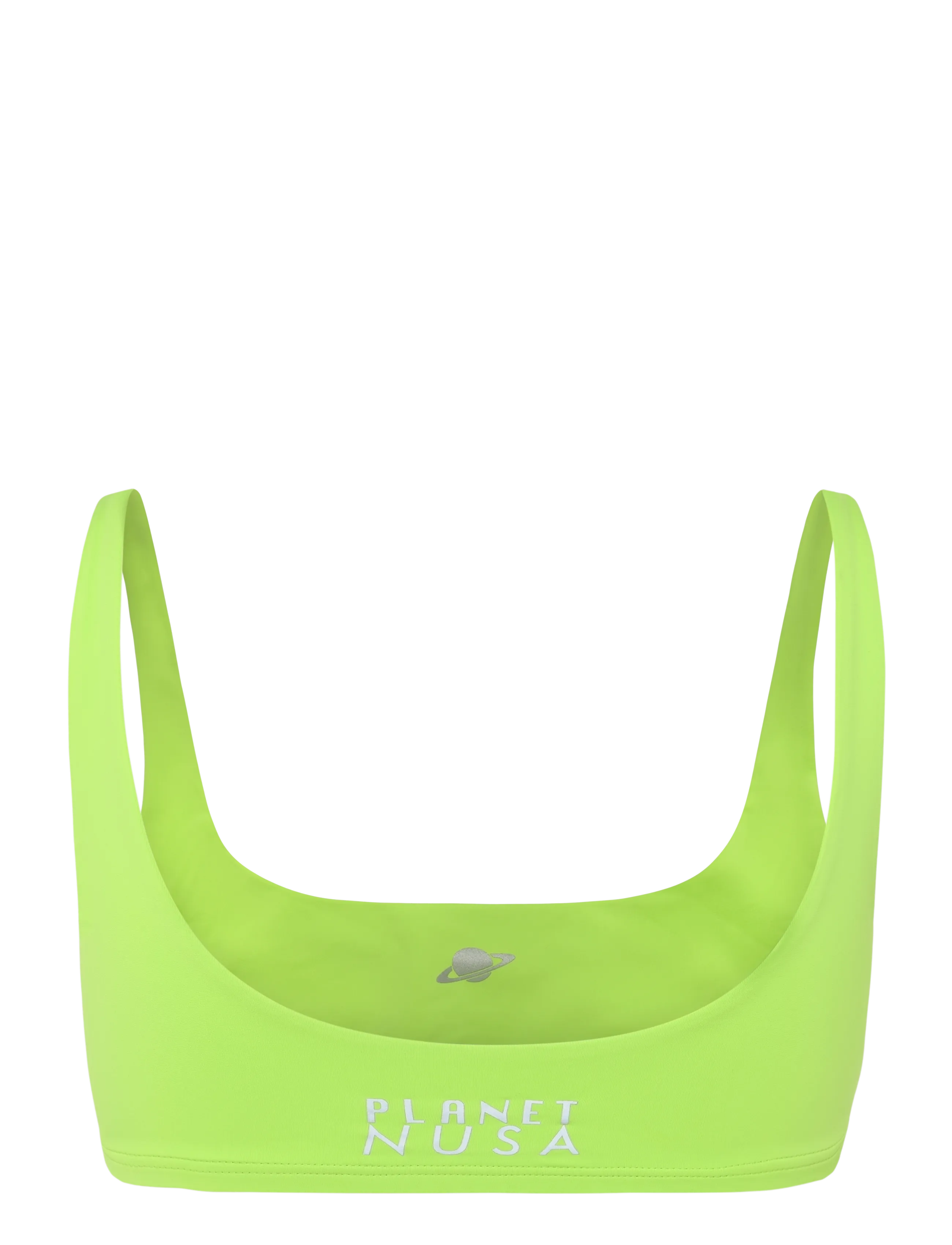 Planet Nusa - Box1 Power Sports Bra - sports bh'er - neon green - 1