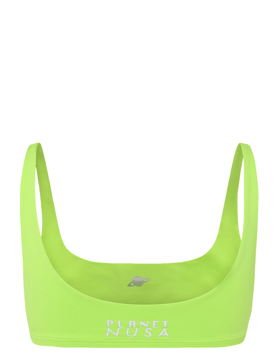 Planet Nusa - Box1 Power Sports Bra - sport bh:ar - neon green - 1