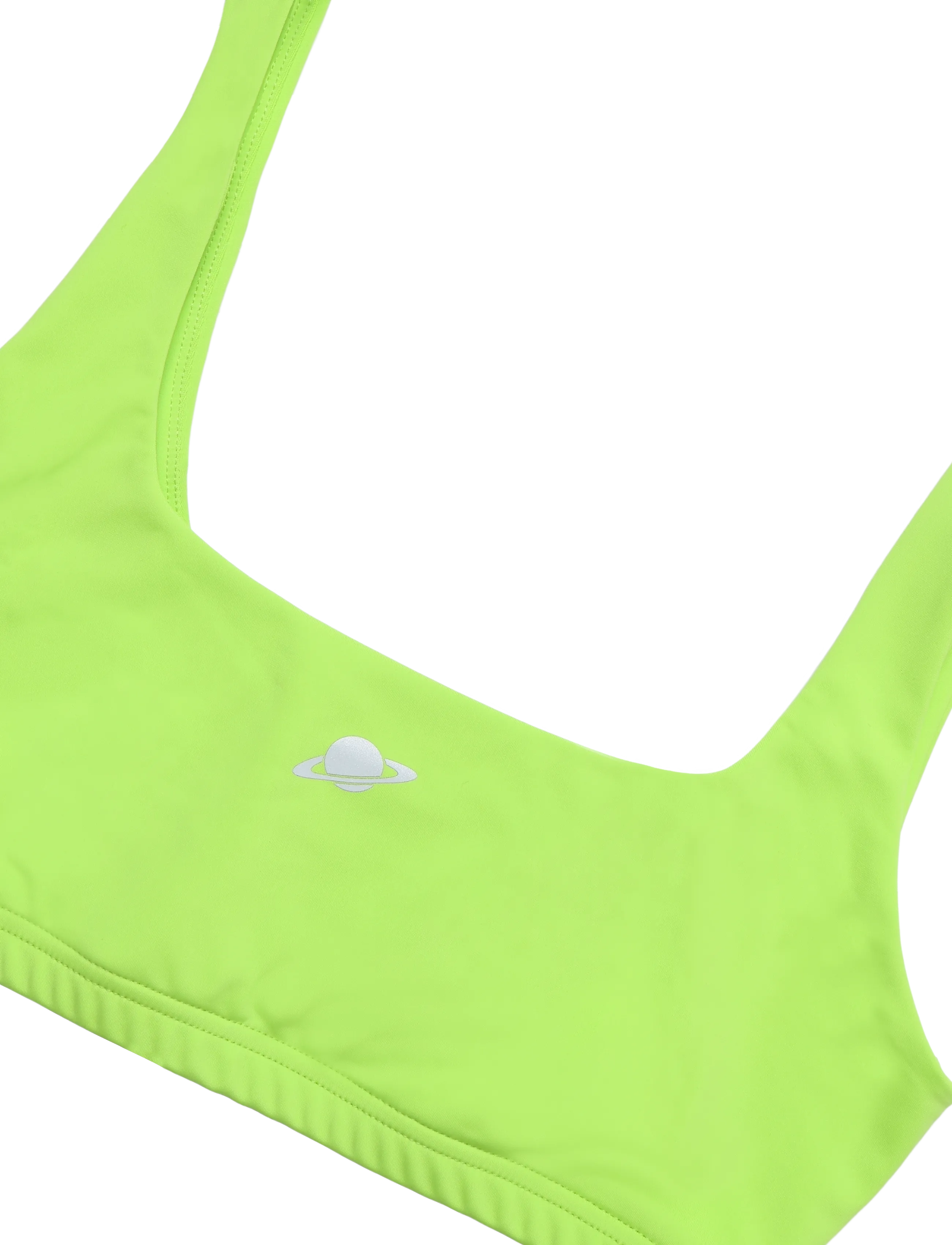 Planet Nusa - Box1 Power Sports Bra - sports bh'er - neon green - 2