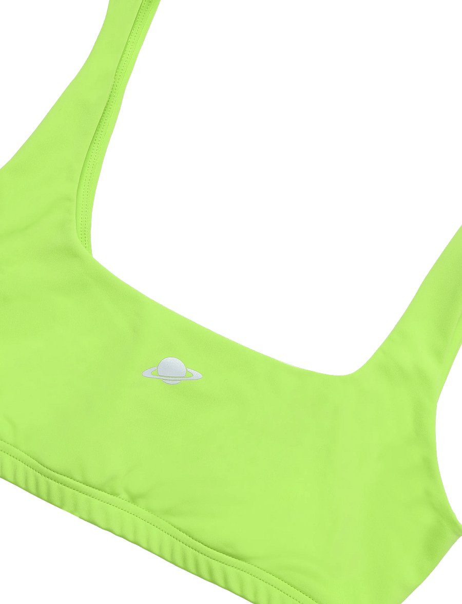 Planet Nusa - Box1 Power Sports Bra - sport bh:ar - neon green - 2