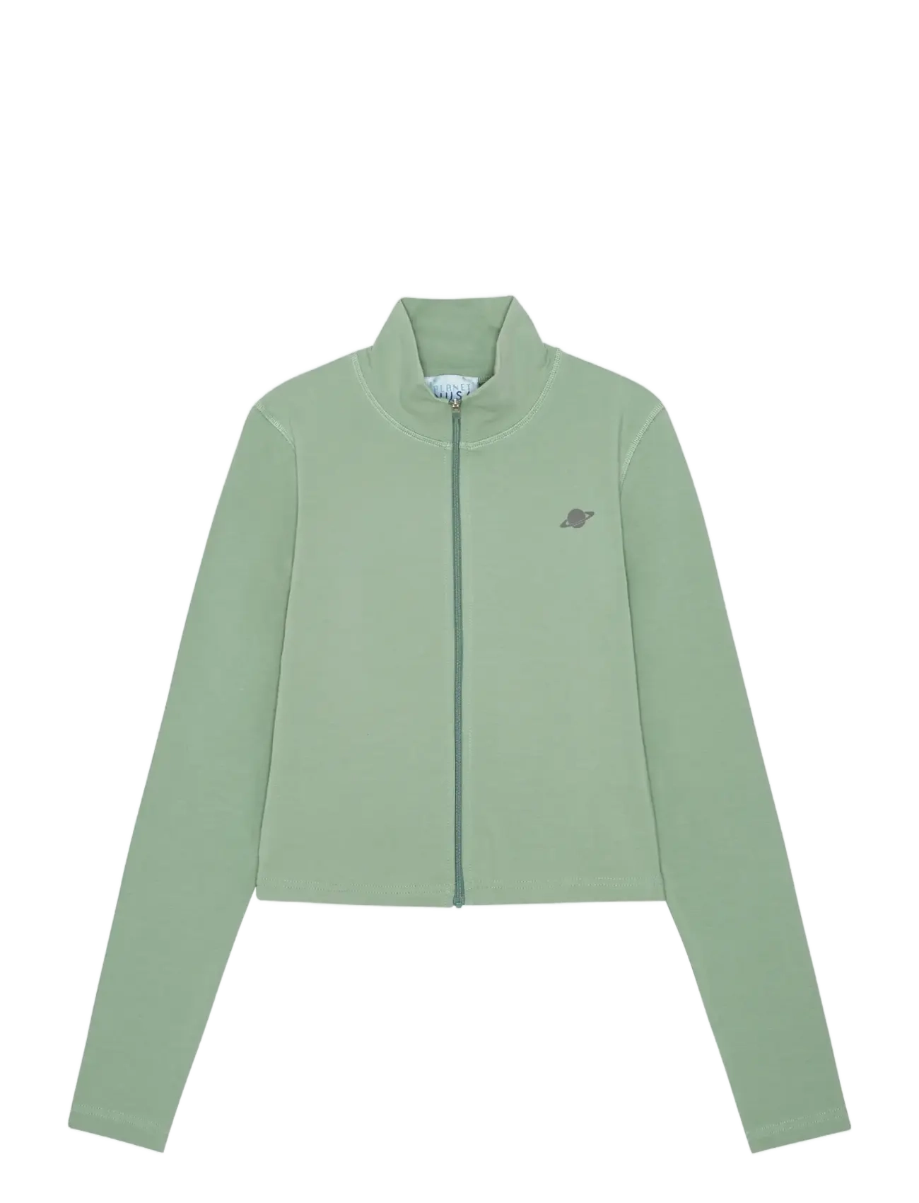 Planet Nusa Calabasas1 Zip Soft - Strikkevarer - MINTY GREEN / green