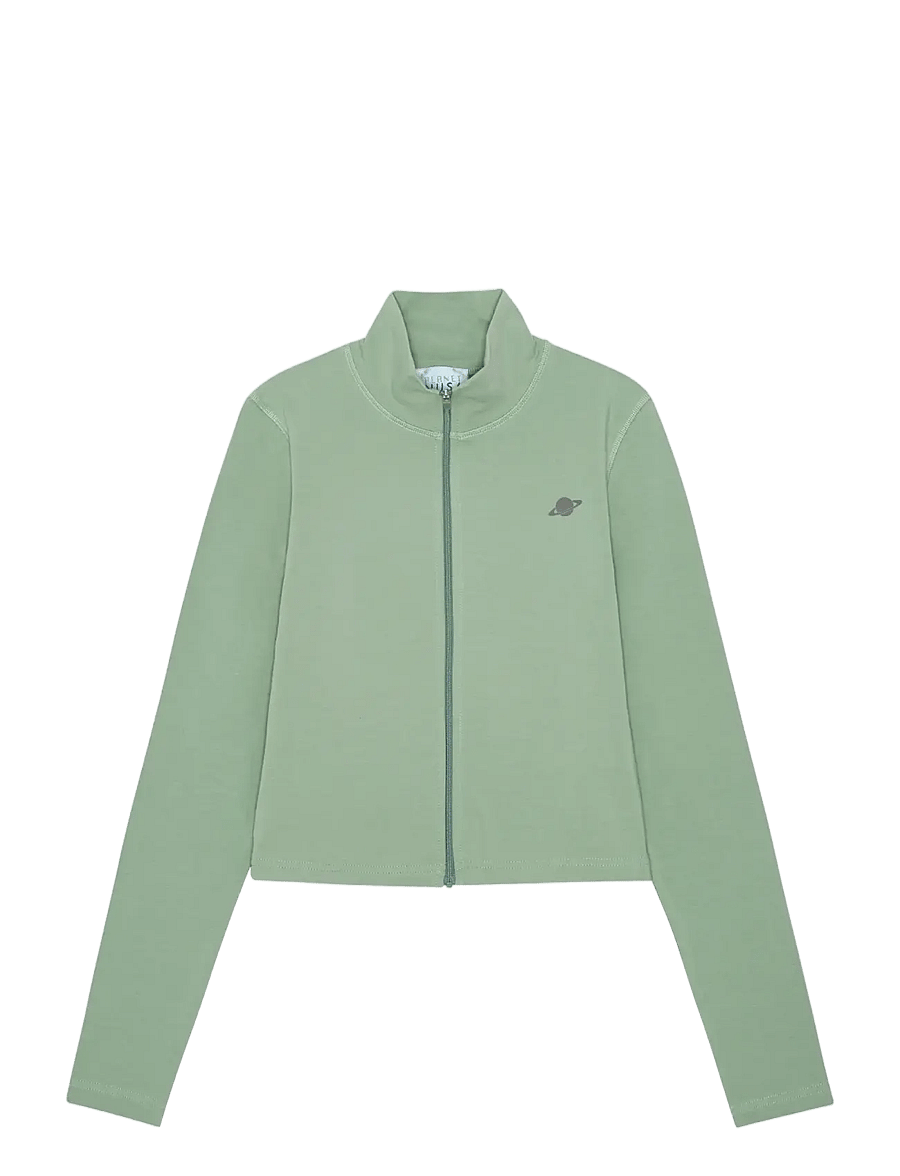 Planet Nusa - Calabasas1 Zip Soft - sweatshirts - minty green - 0