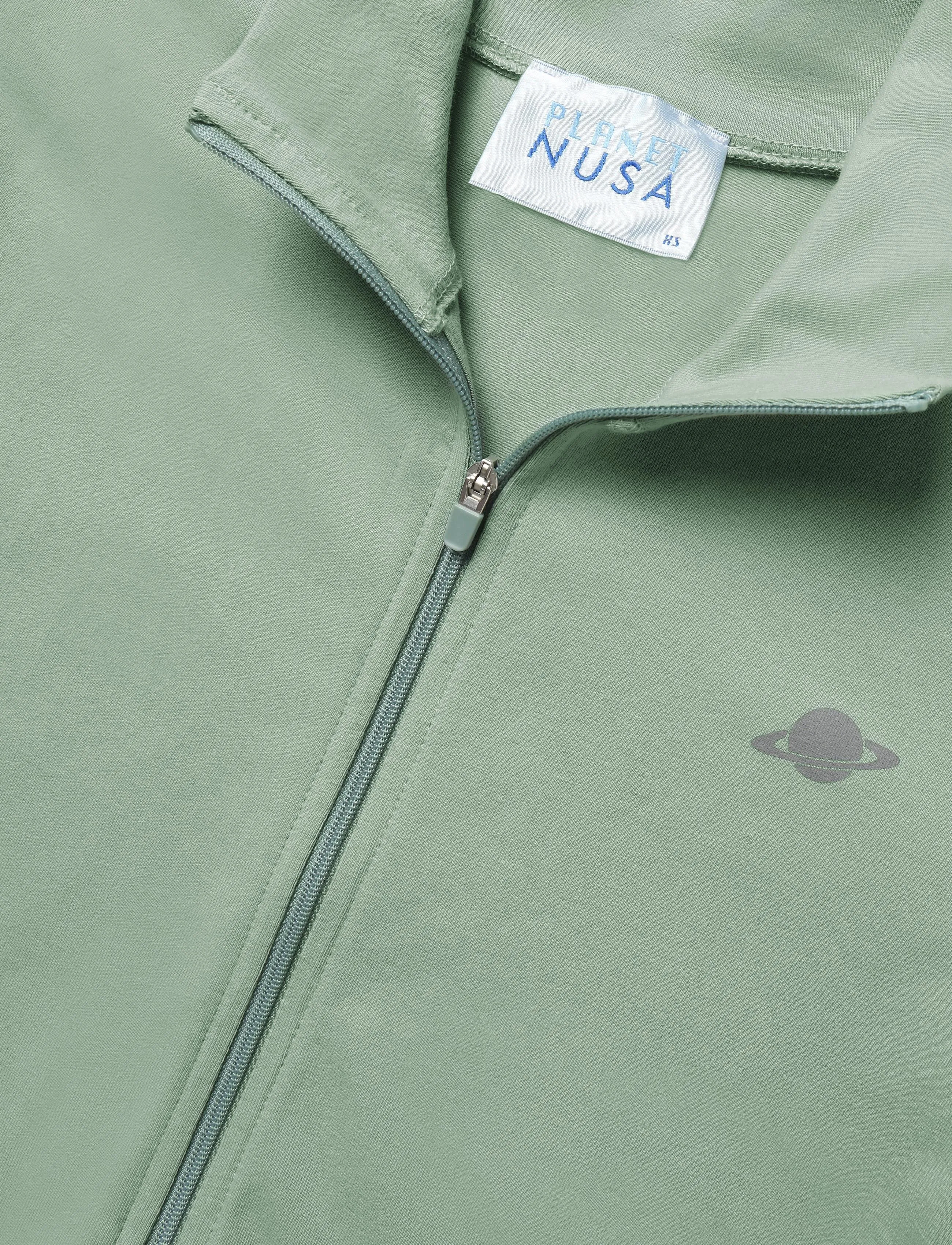 Planet Nusa - Calabasas1 Zip Soft - strickmode - minty green - 2