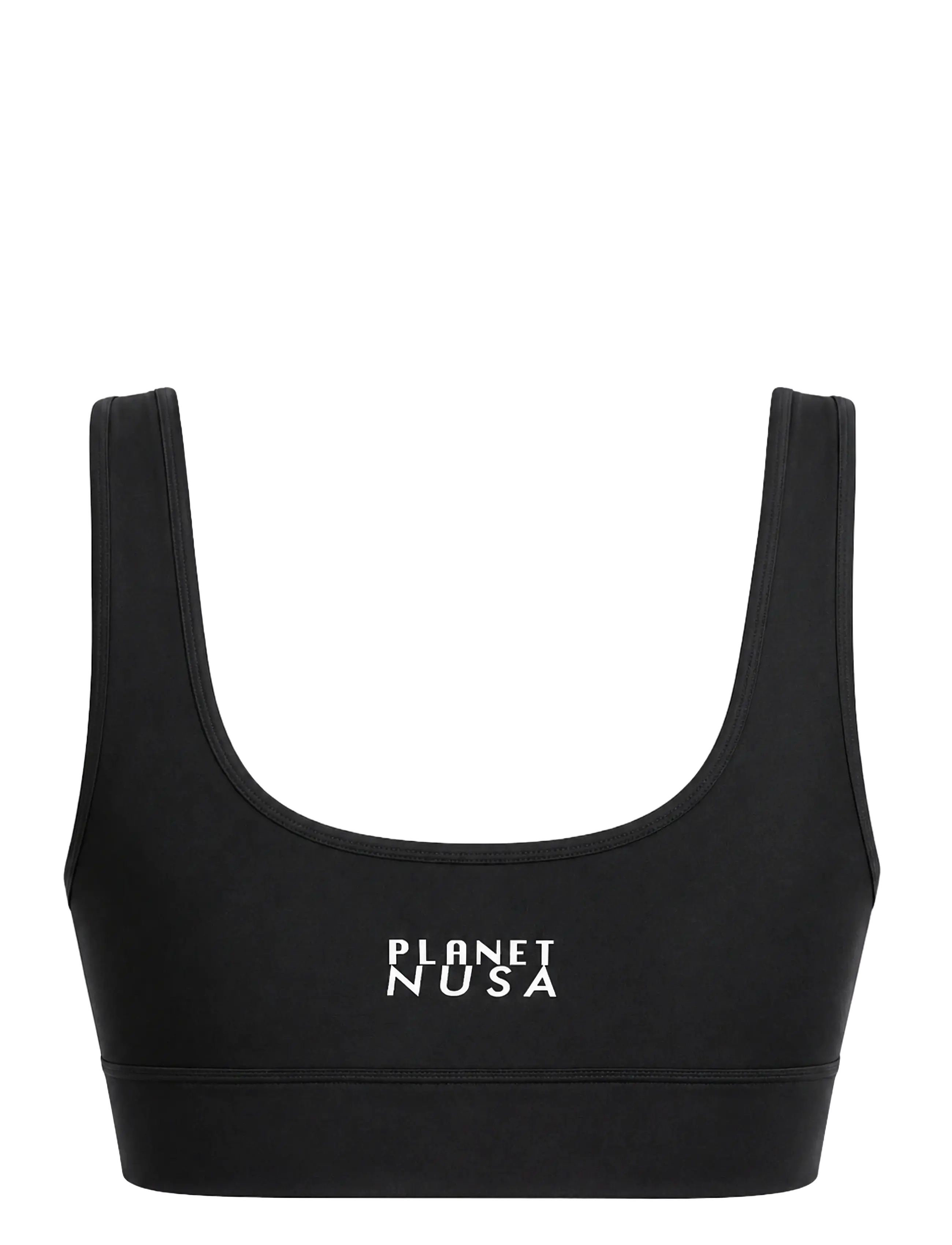 Planet Nusa - Calm1 Power Sports Bra - sports bh'er - black - 1