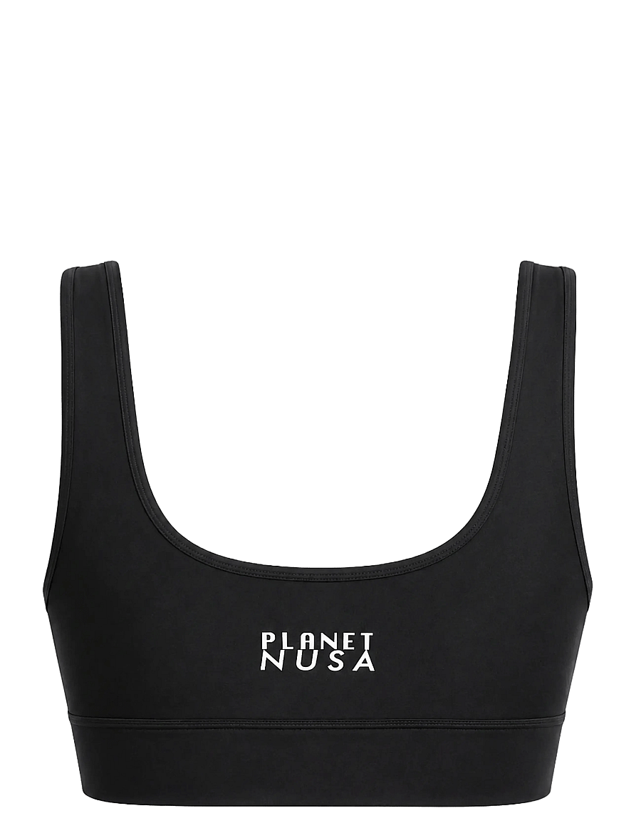 Planet Nusa - Calm1 Power Sports Bra - sport bh:ar - black - 1