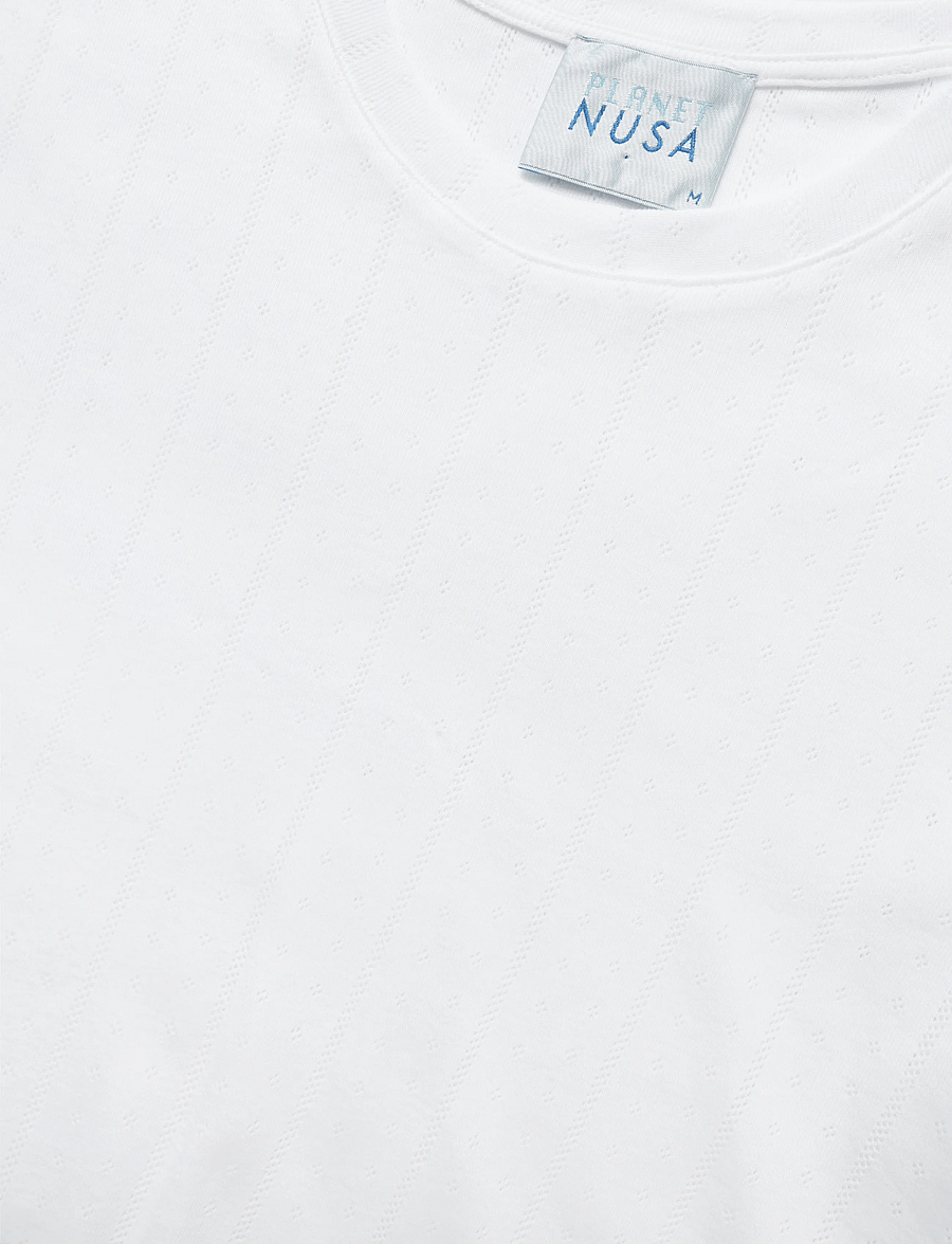 Planet Nusa - Chalet1 Cropped Tee - crop-tops - bright white - 5