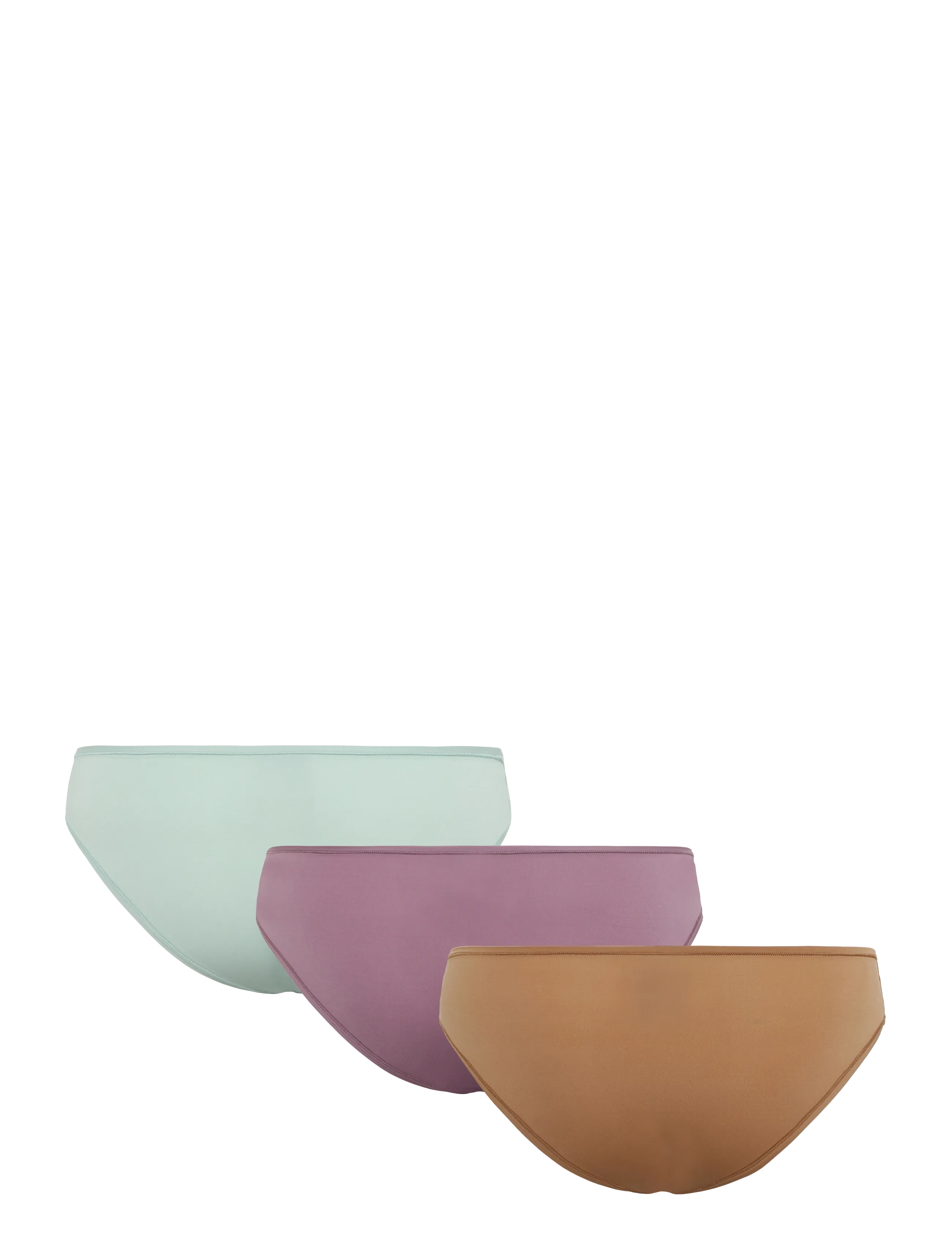 Planet Nusa - Cheeky1 Brief 3-Pack - laveste priser - dusty purple/minty green/caramel - 1