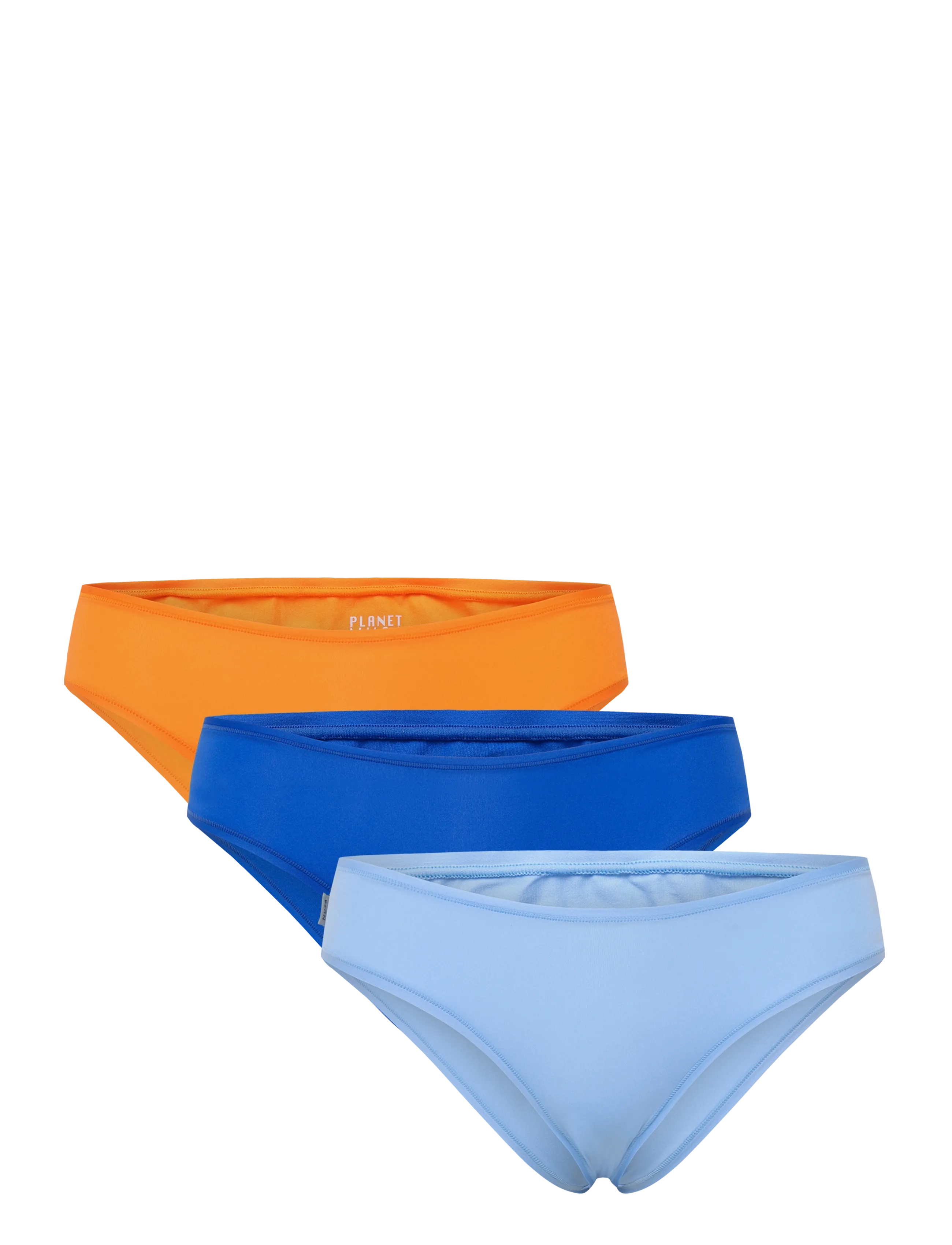 Planet Nusa Cheeky1 Brief 3-Pack, XXS, Sport Underwear, Mehrfarbig/gemustert - Panties, Frauen