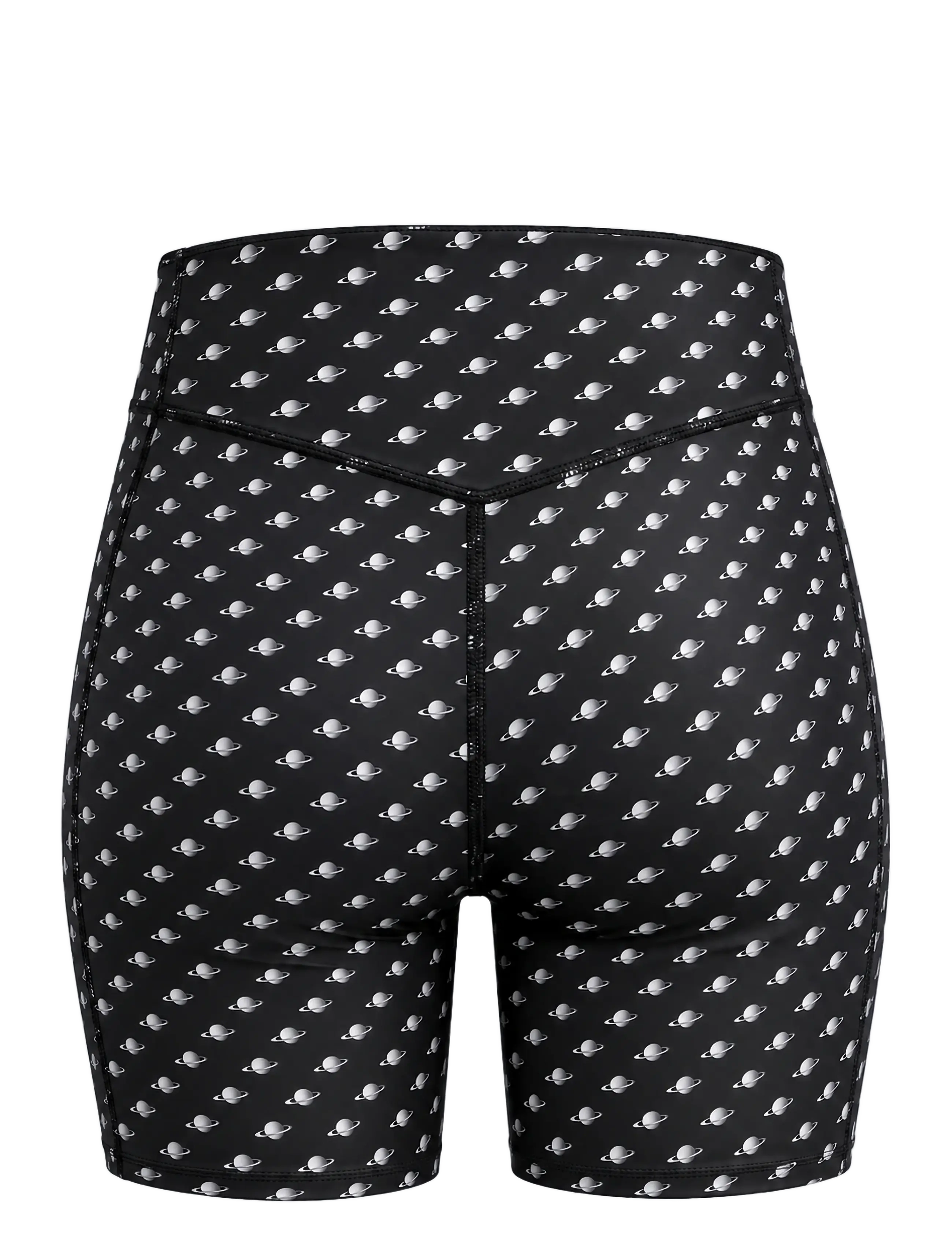 Planet Nusa - Cheer1 Fun Shorts - träningsshorts - black/grey gradient planets - 1